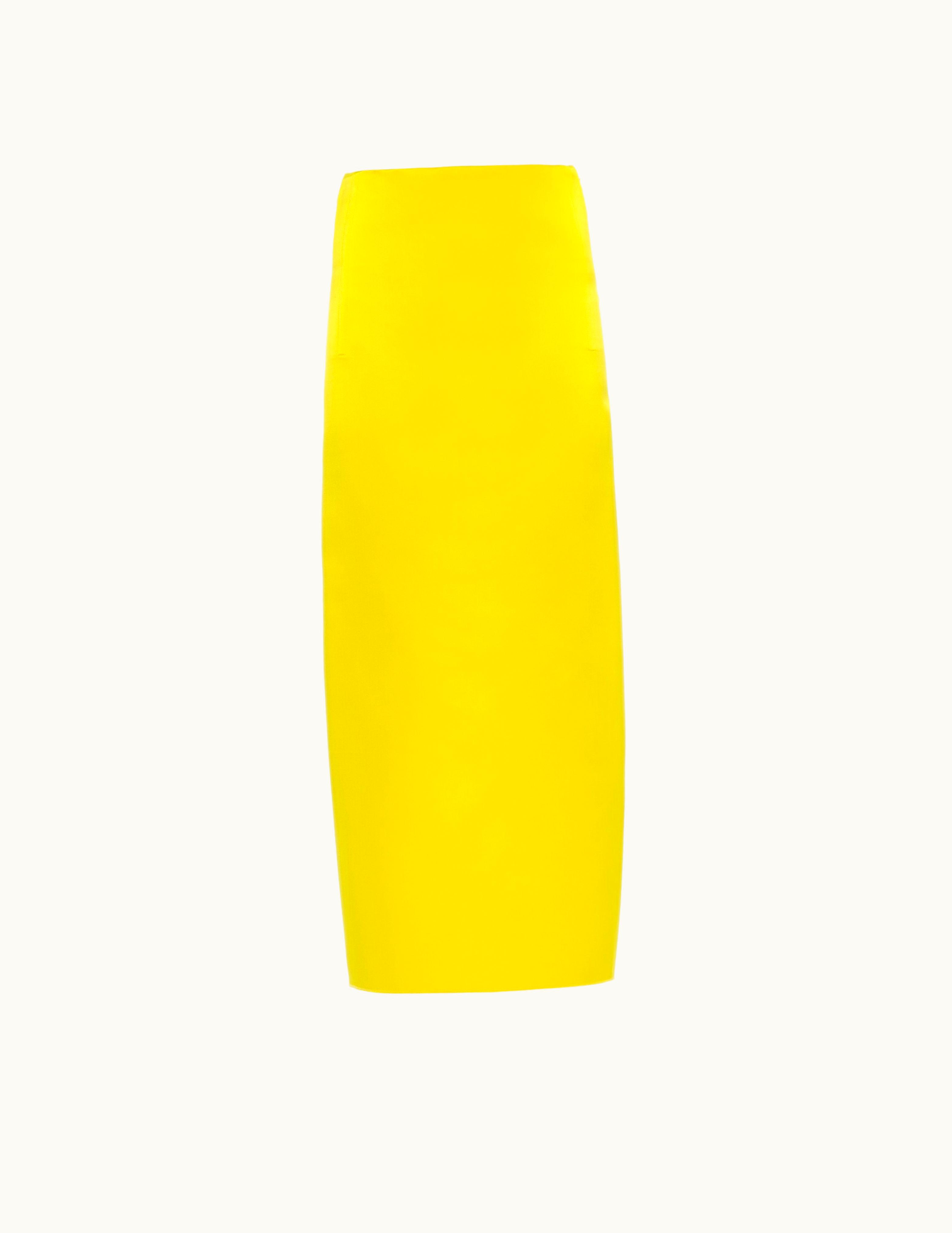 Prada Prada Double Satin Skirt