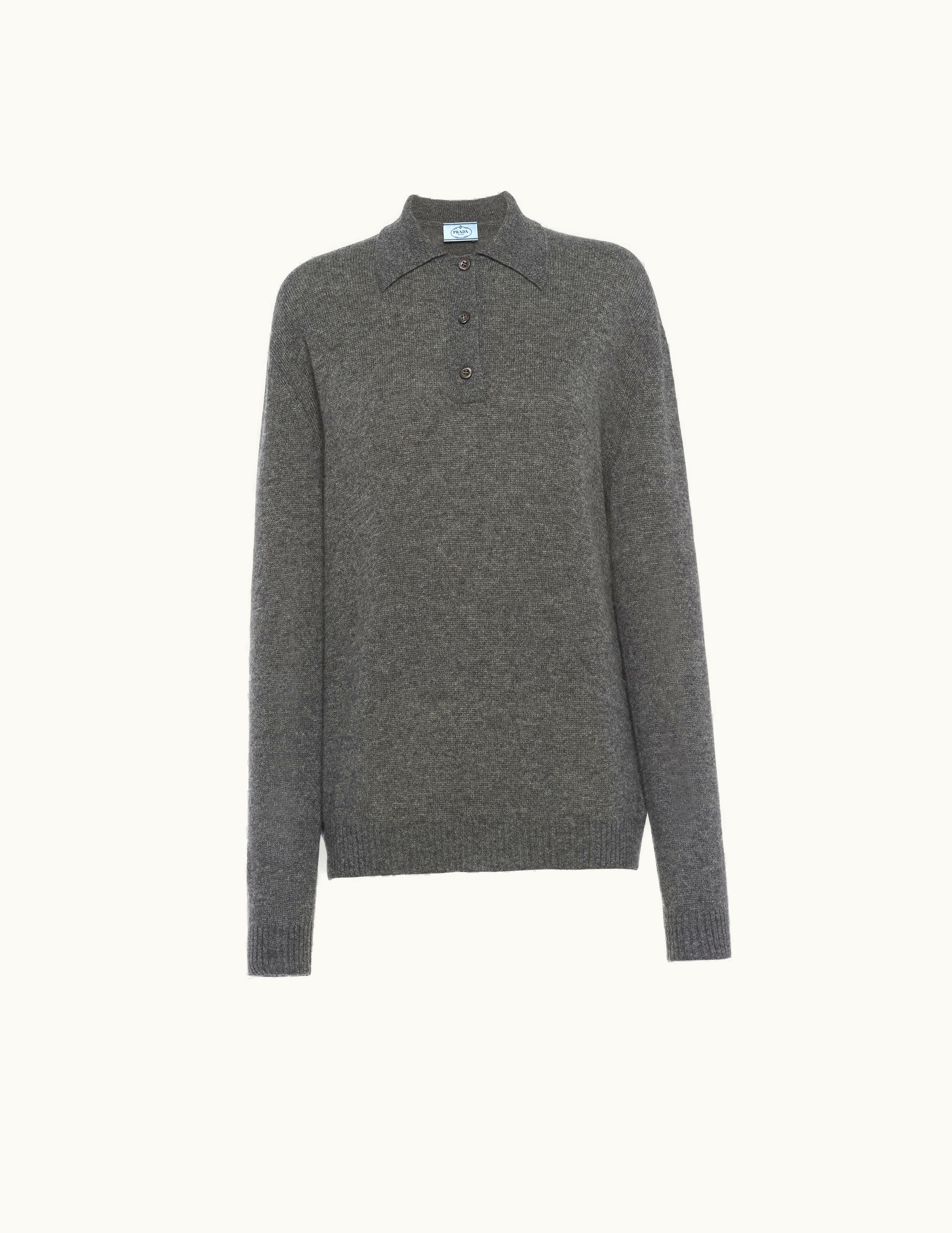 Prada Prada Cashmere Polo Shirt UZ0155648