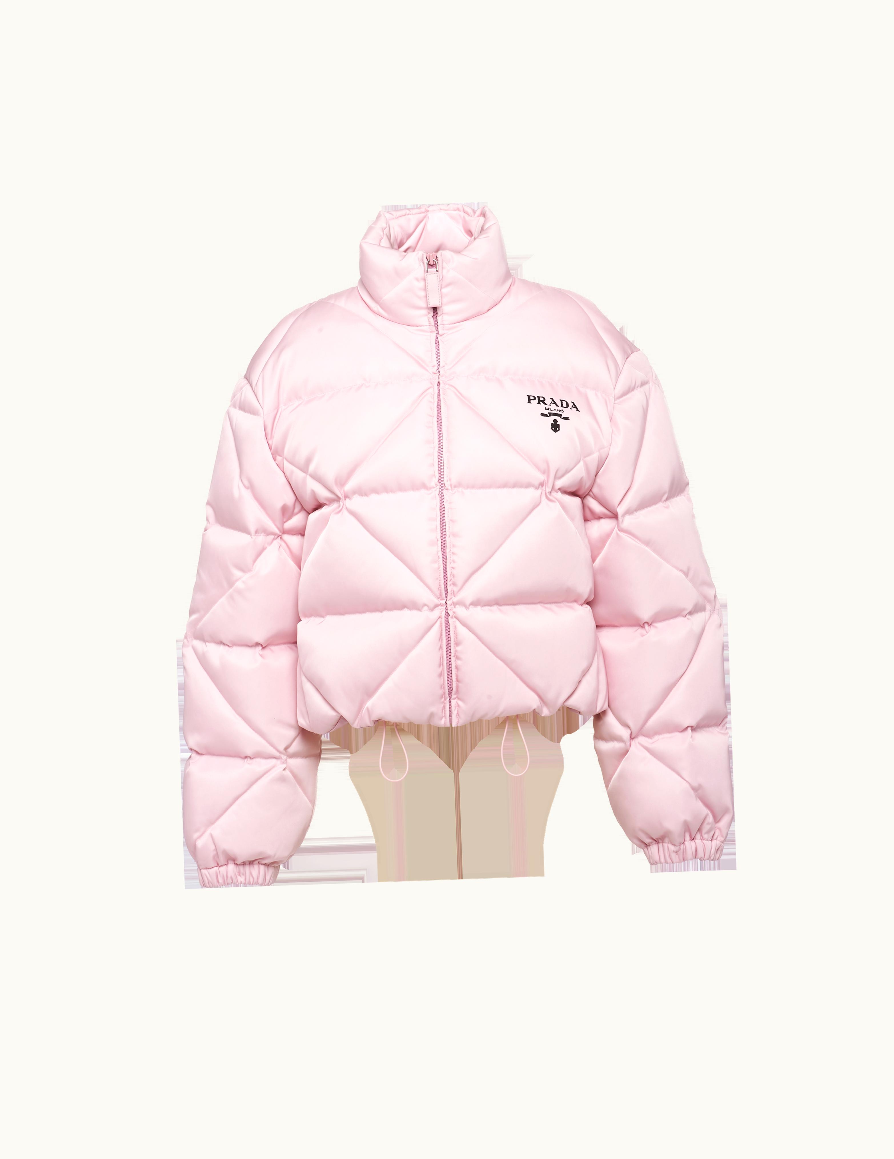 Prada Prada Re-Nylon Gabardine Cropped Down Jacket UZ0155681