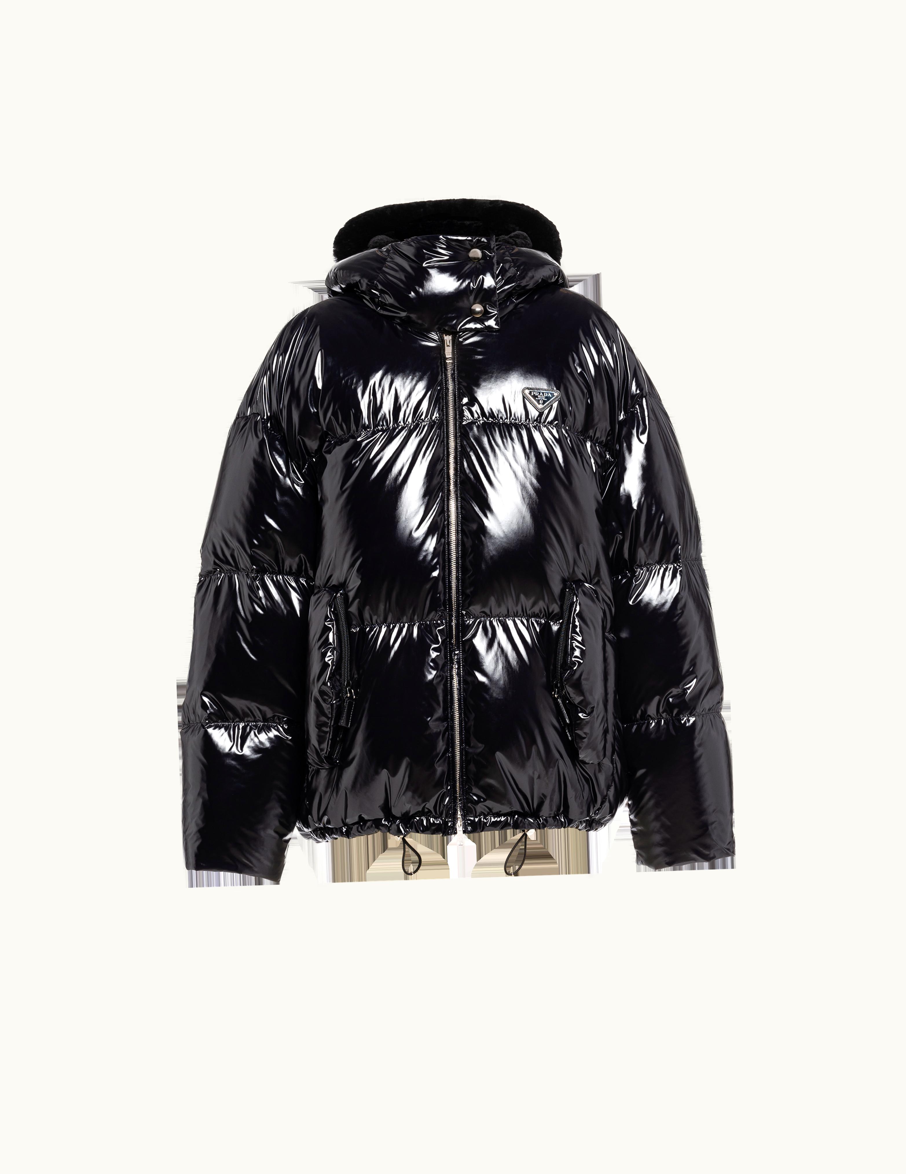 Prada Prada Shiny Nylon Down Jacket