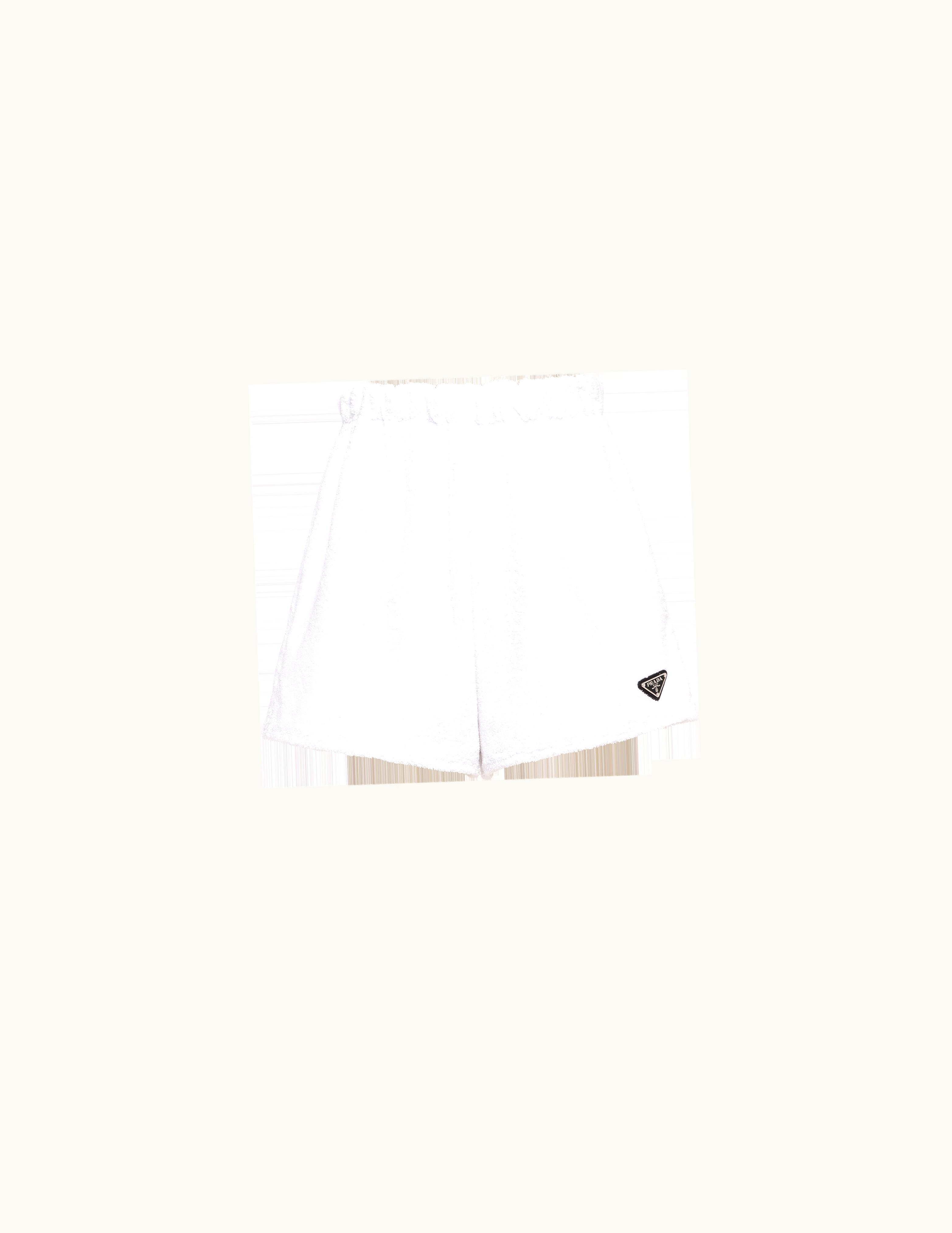 Prada Prada Terry Cloth Shorts UZ0155709