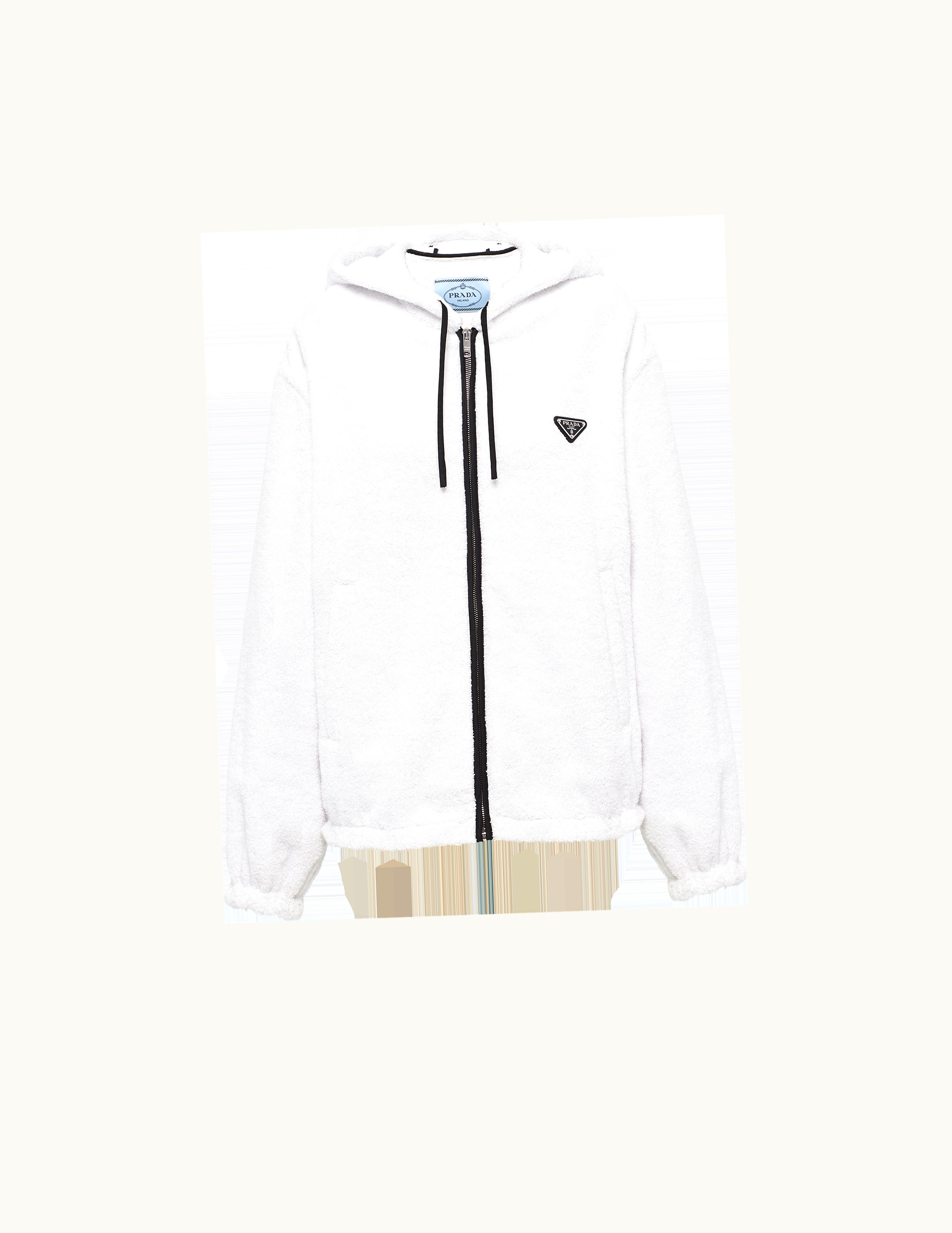 Prada Prada Terry Cloth Hoodie