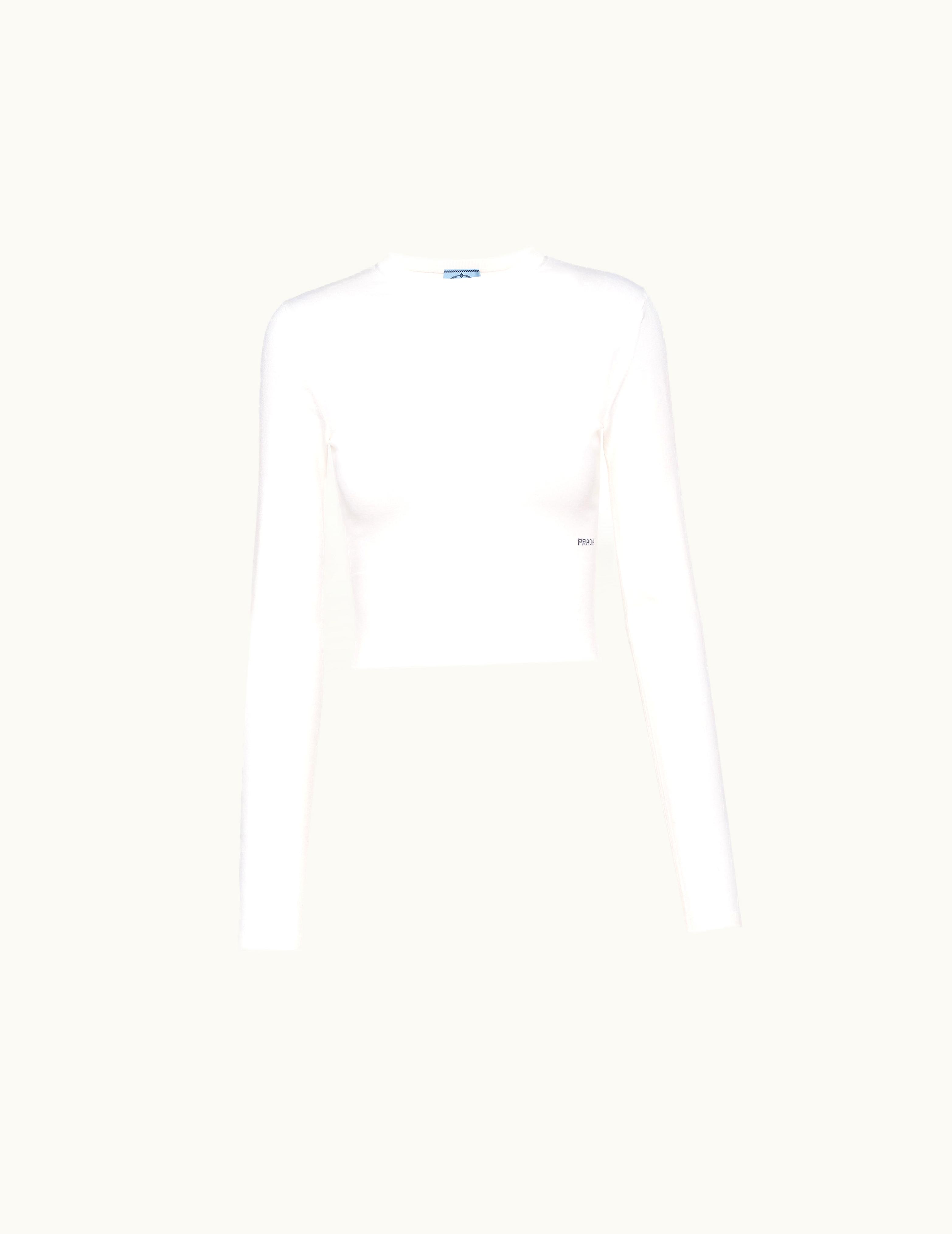 Prada Prada Slim-Fit Superfine Wool Sweater