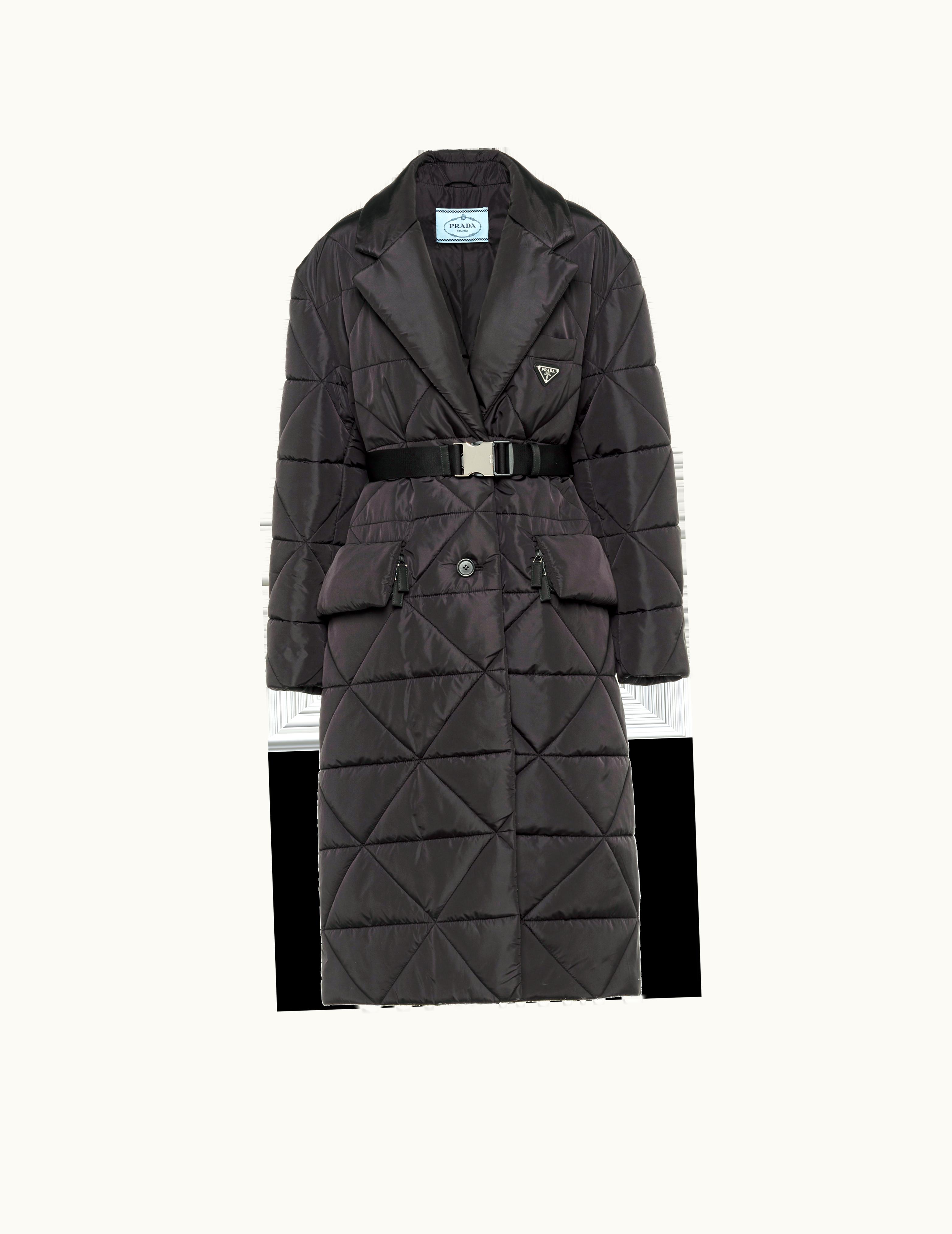 Prada Prada Light Re-Nylon Quilted Raincoat