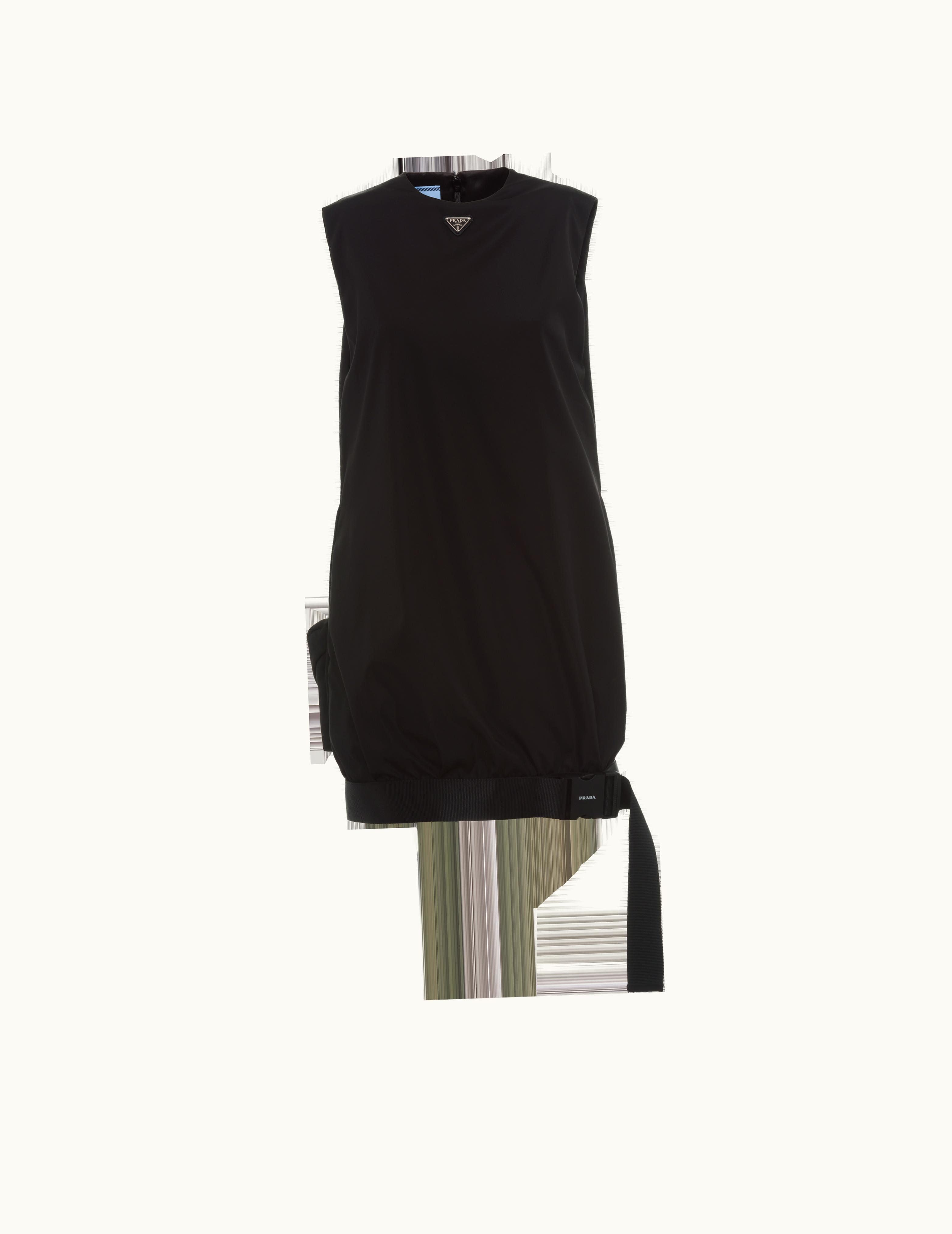 Prada Prada Re-Nylon Gabardine Sleeveless Dress UZ0155737