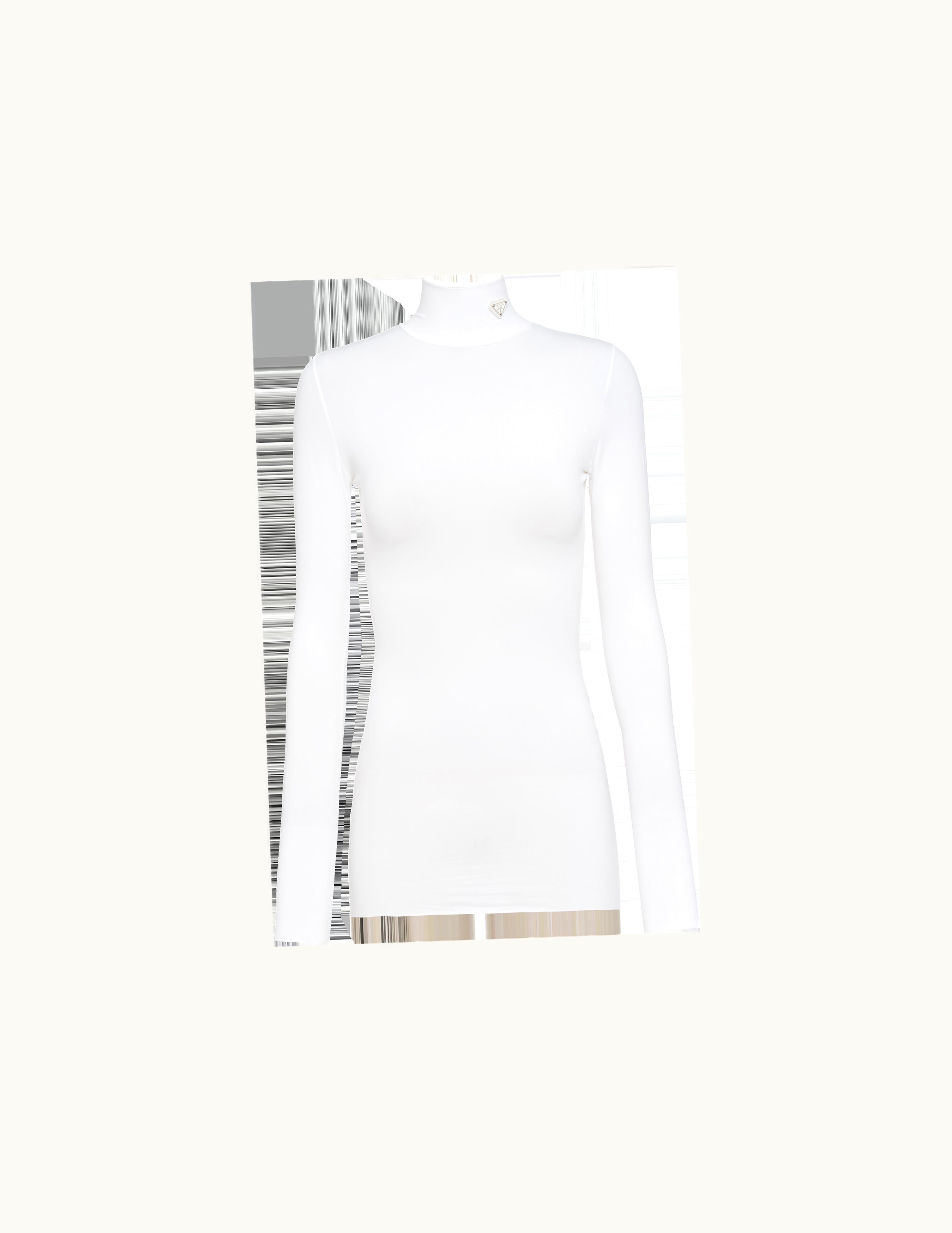 Prada Prada Jersey Turtleneck Top