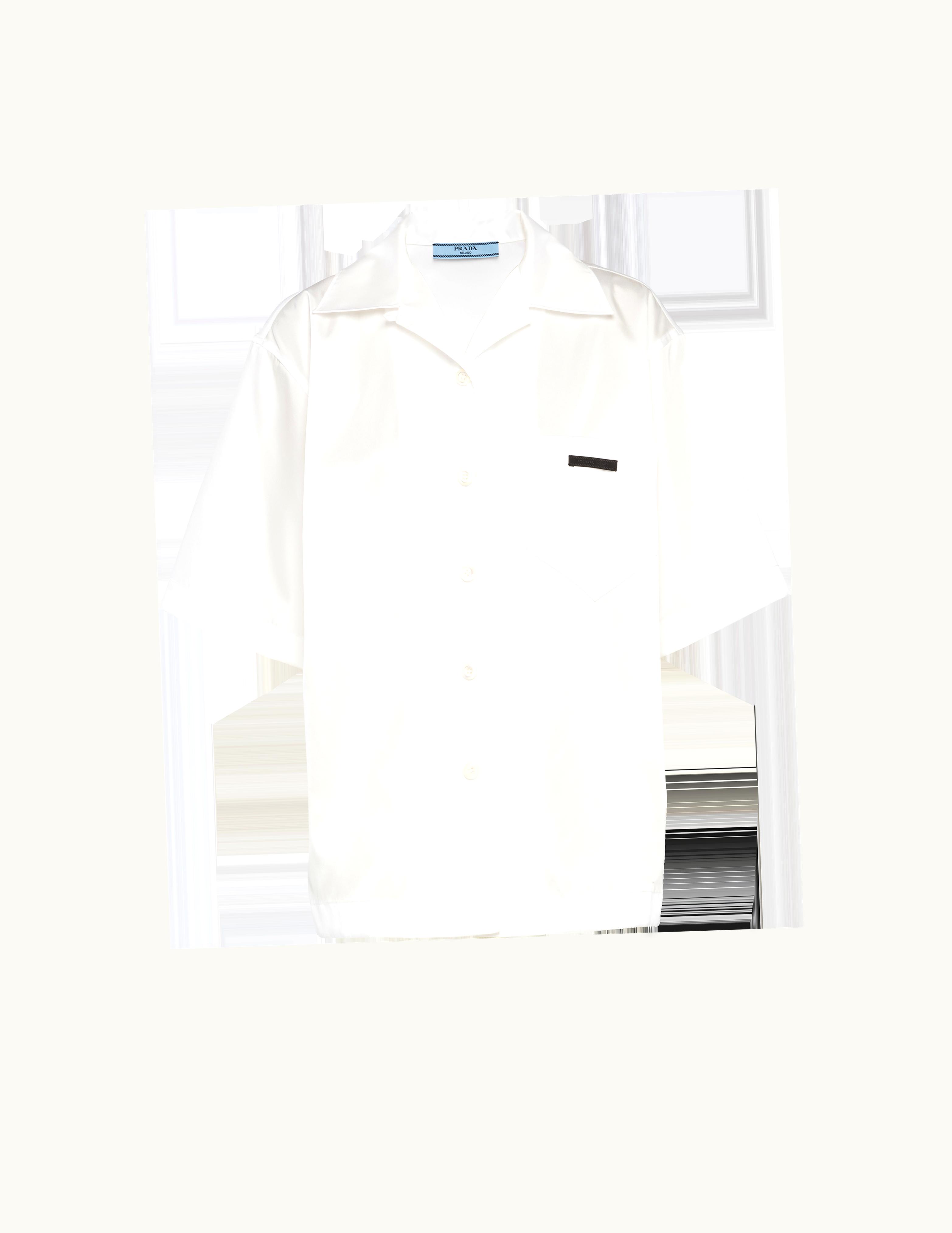 Prada Prada Re-Nylon Gabardine Short-Sleeved Shirt UZ0155745