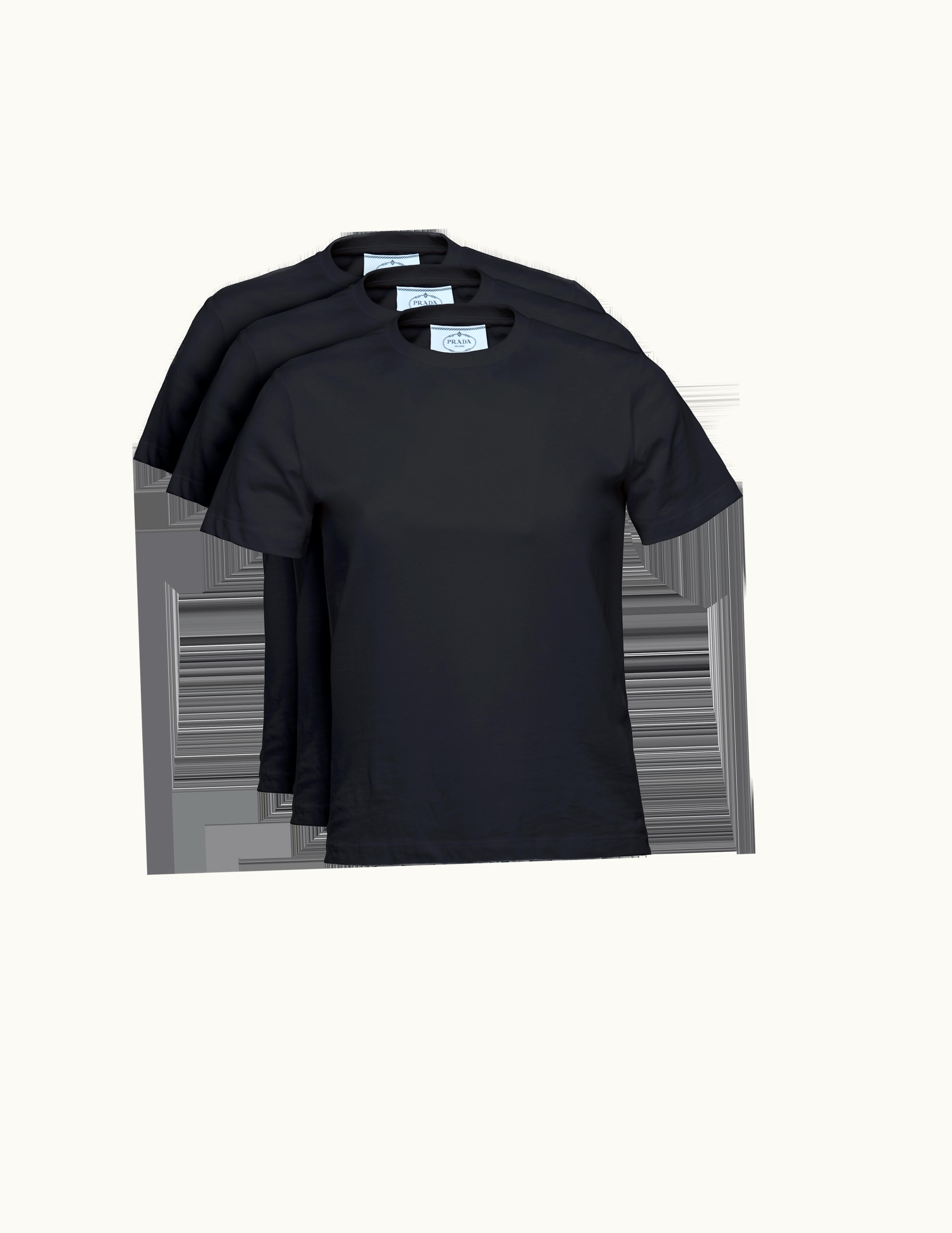 Prada Prada Cotton Jersey T-Shirt, 3 Pack Set UZ0155750