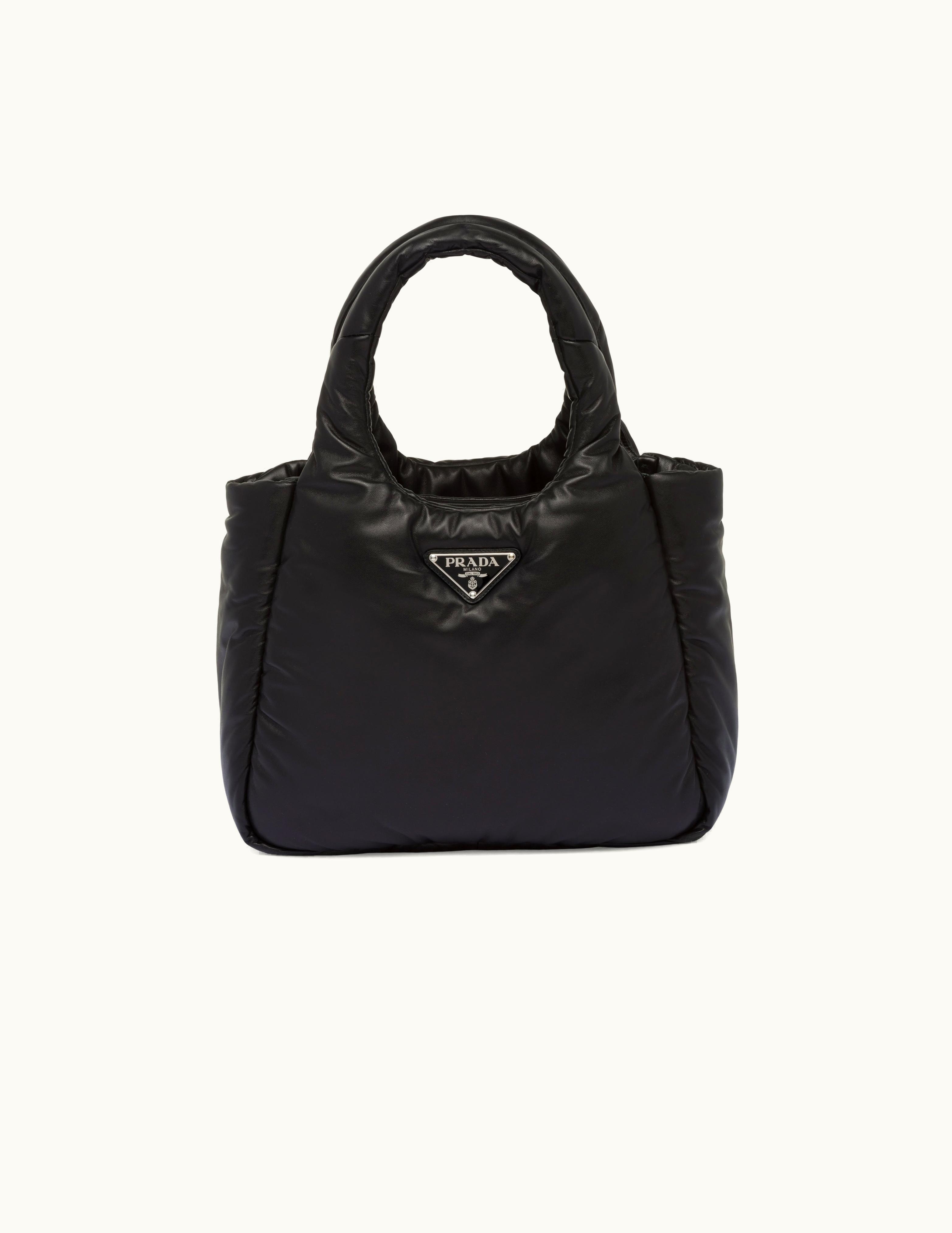Prada Prada Medium Padded Prada Soft Nappa Leather Bag