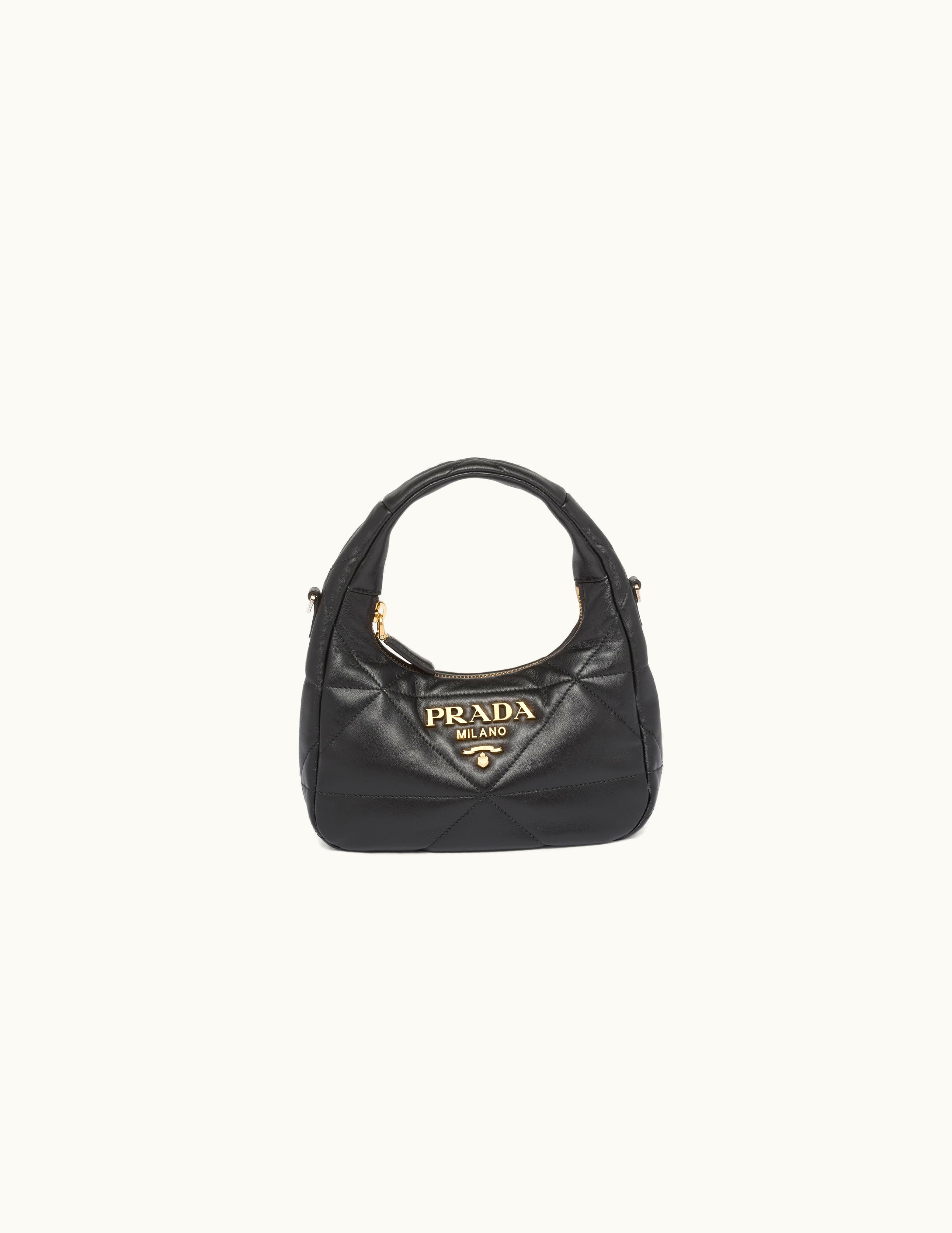 Prada Prada Nappa-Leather Mini Bag With Topstitching