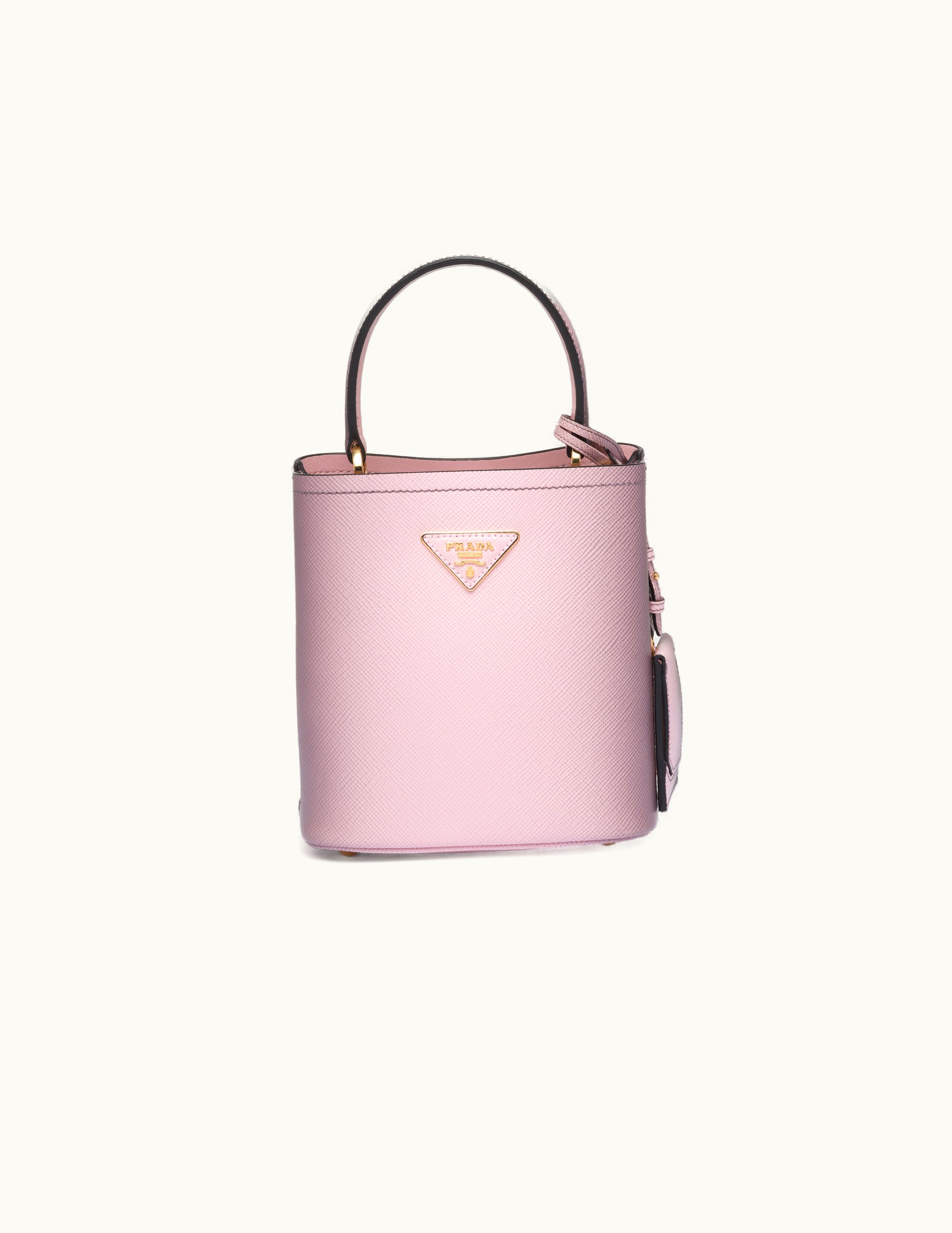 Prada Prada Small Prada Panier Saffiano Leather Bag