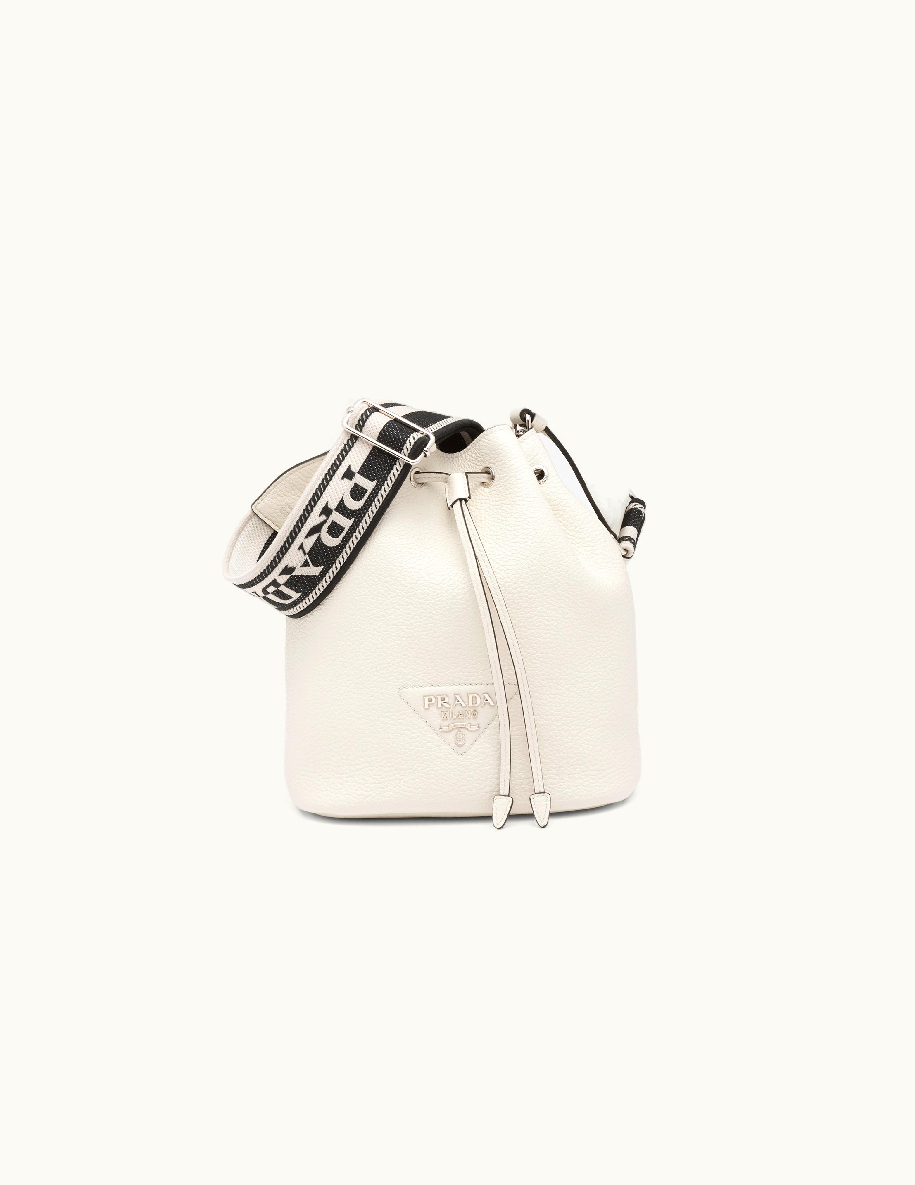 Prada Prada Leather Bucket Bag