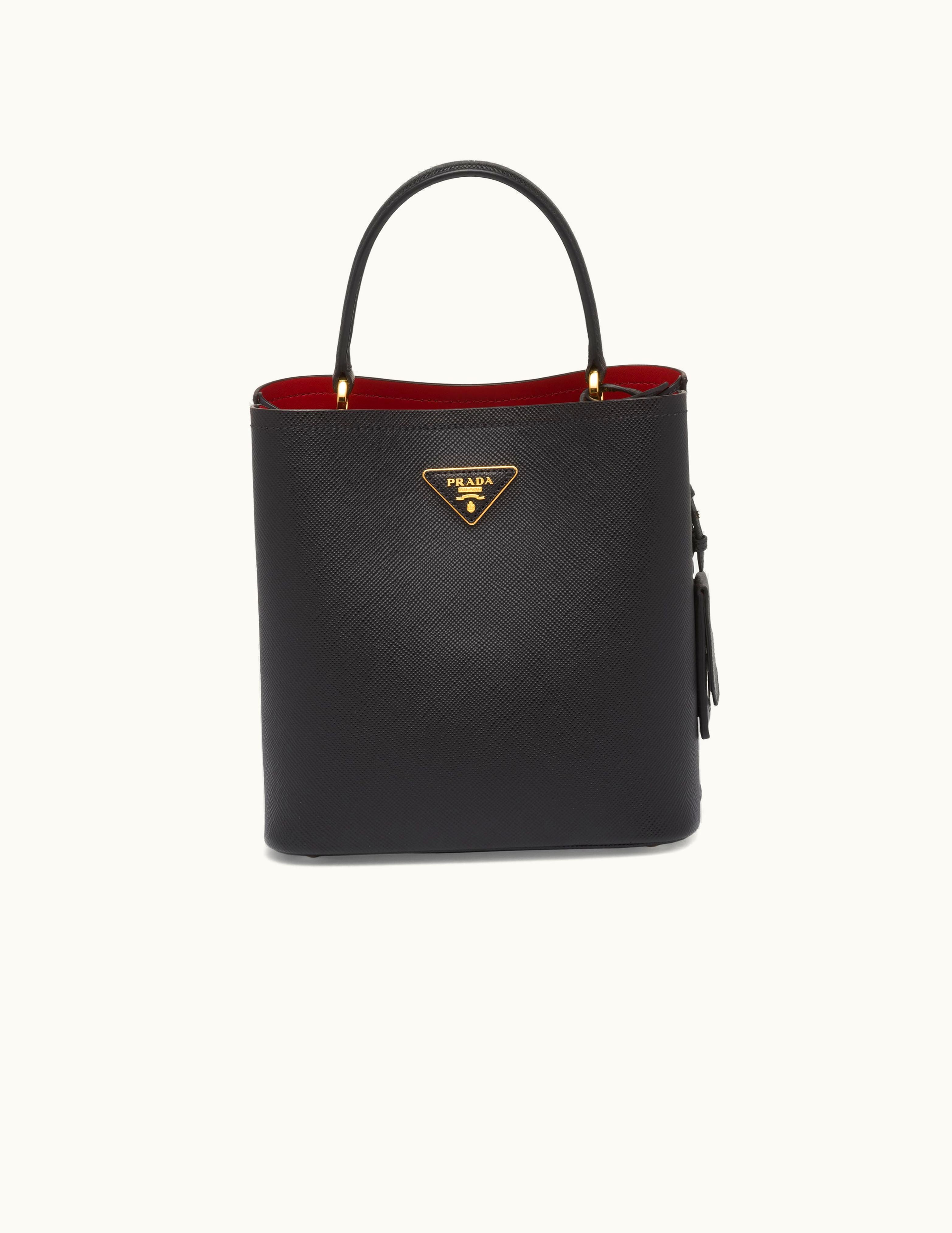 Prada Prada Medium Saffiano Leather Prada Panier Bag