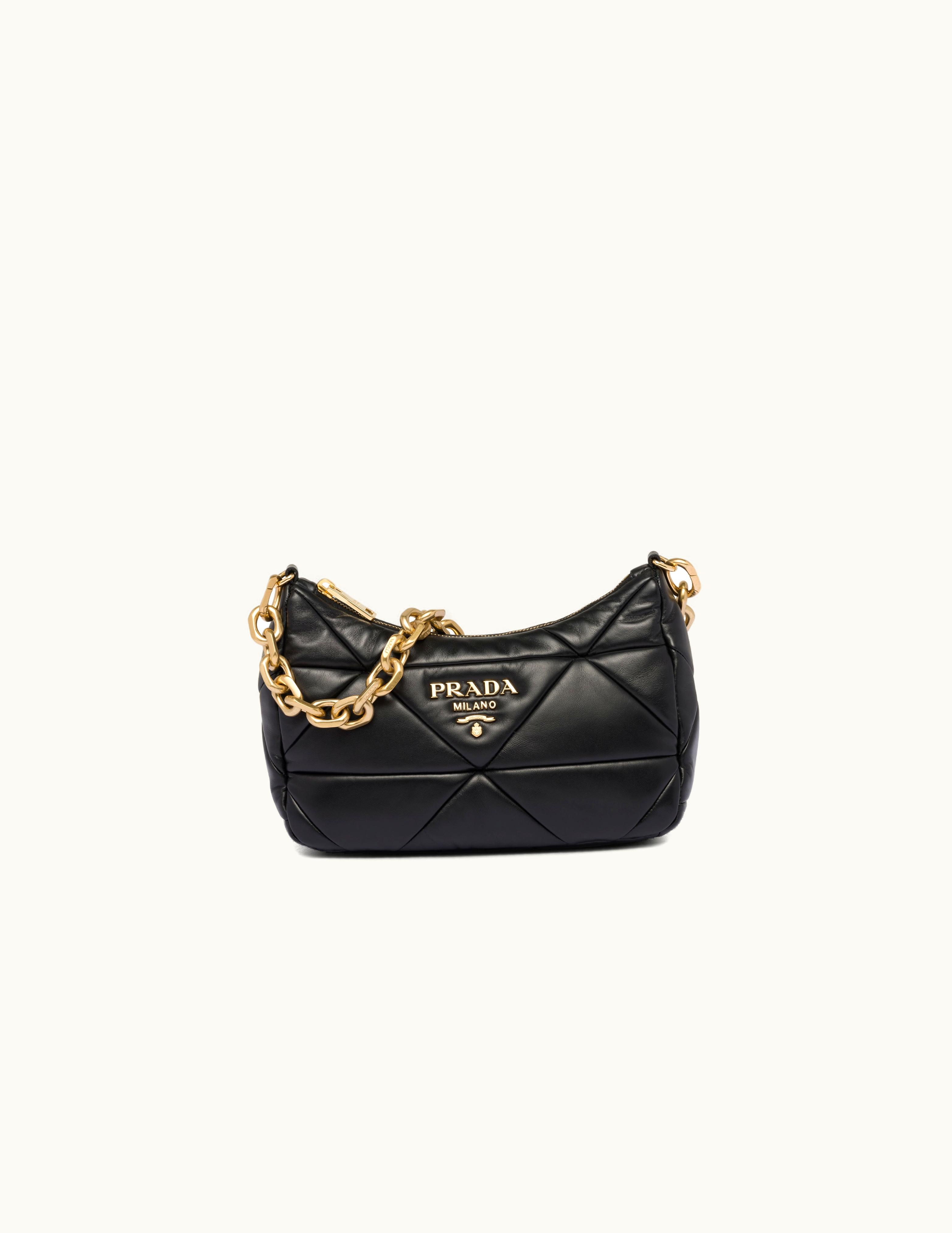 Prada Prada System Nappa Leather Patchwork Bag