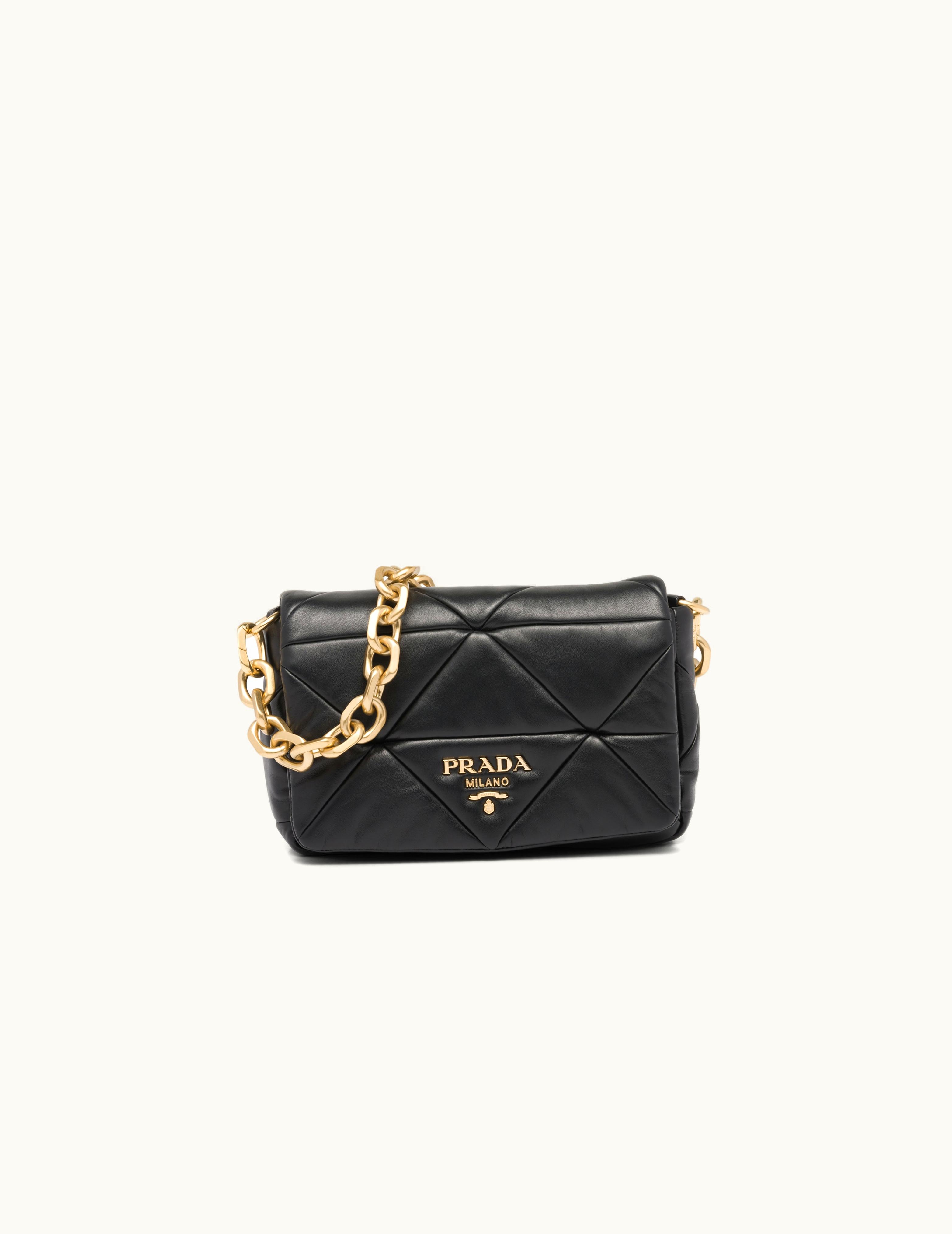 Prada Prada System Nappa Patchwork Shoulder Bag UZ0155863