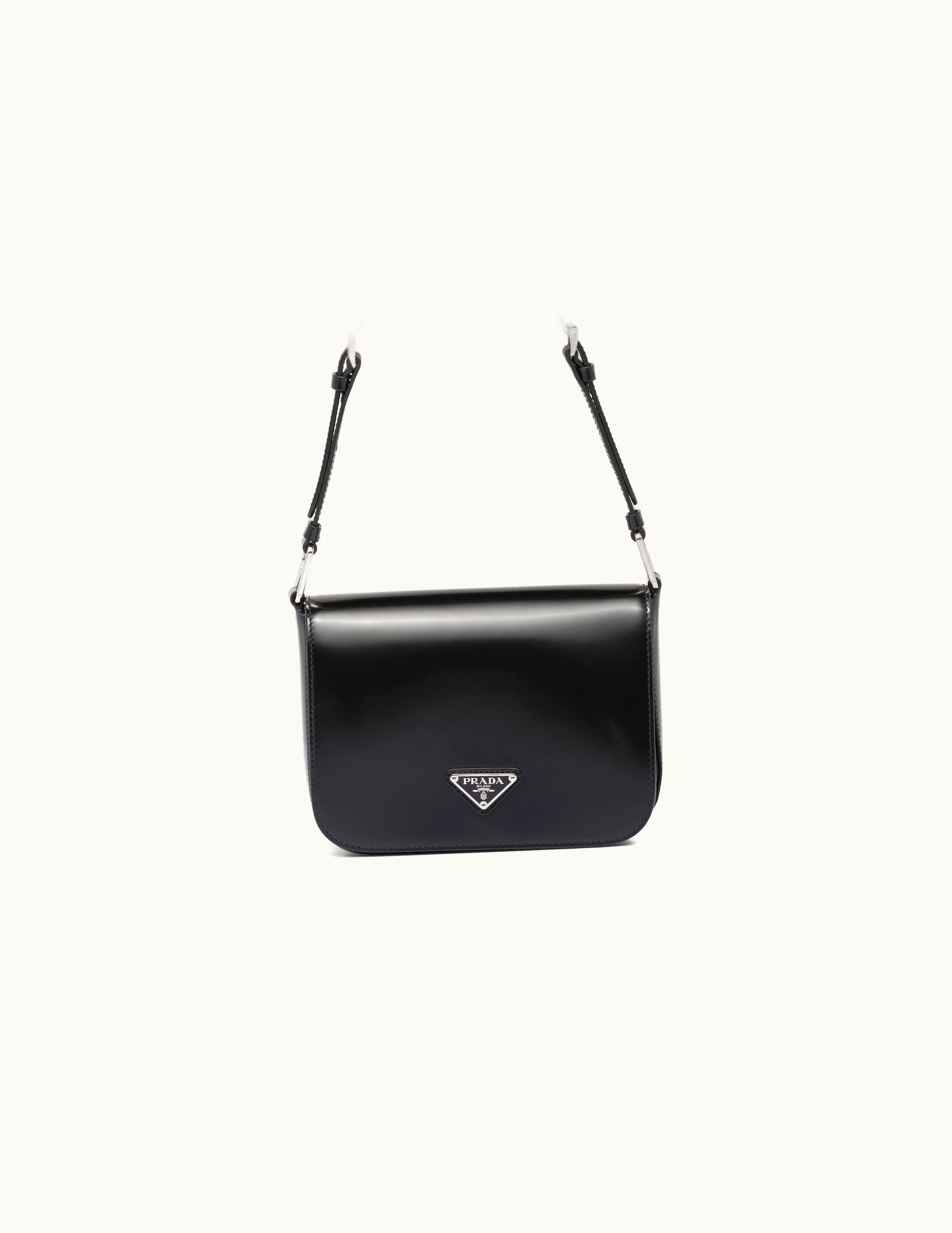 Prada Prada Brushed Leather Shoulder Bag UZ0155885