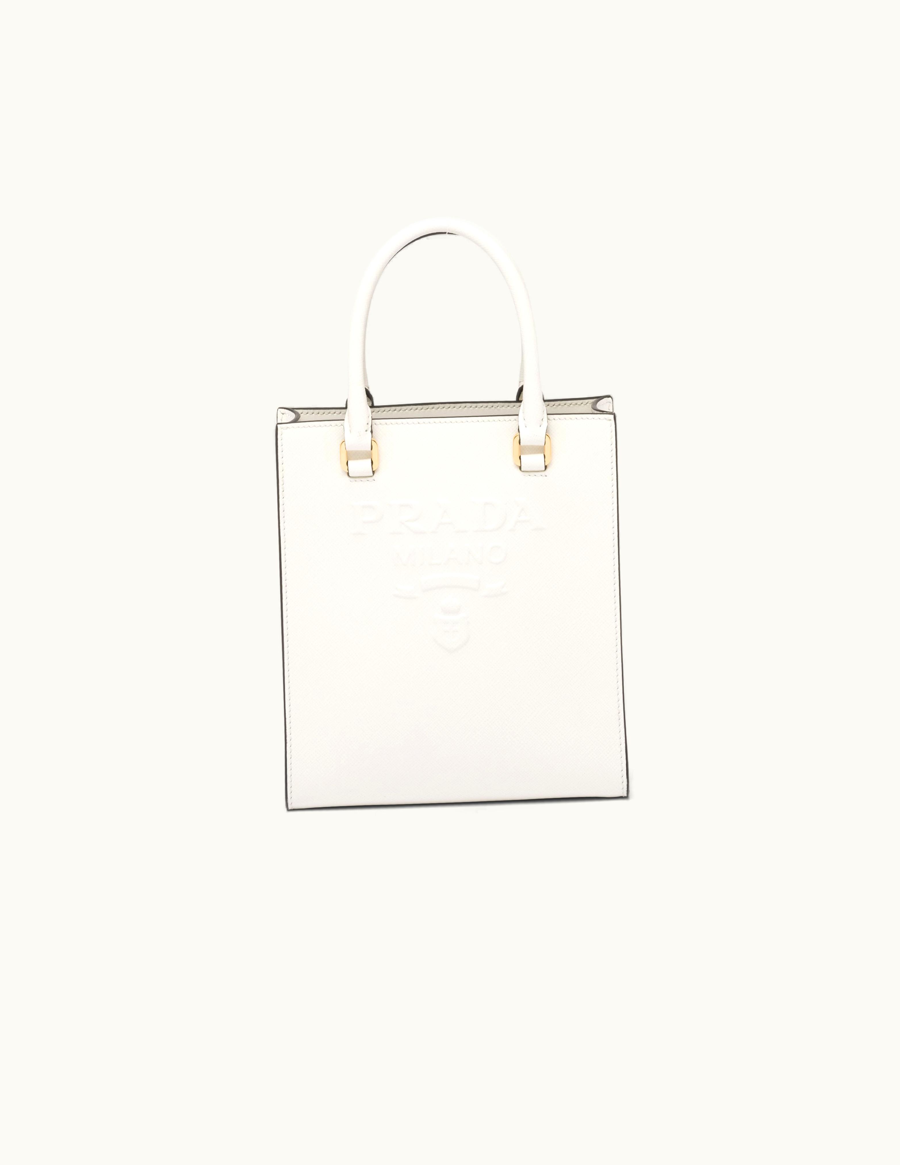 Prada Prada Small Saffiano Leather Handbag