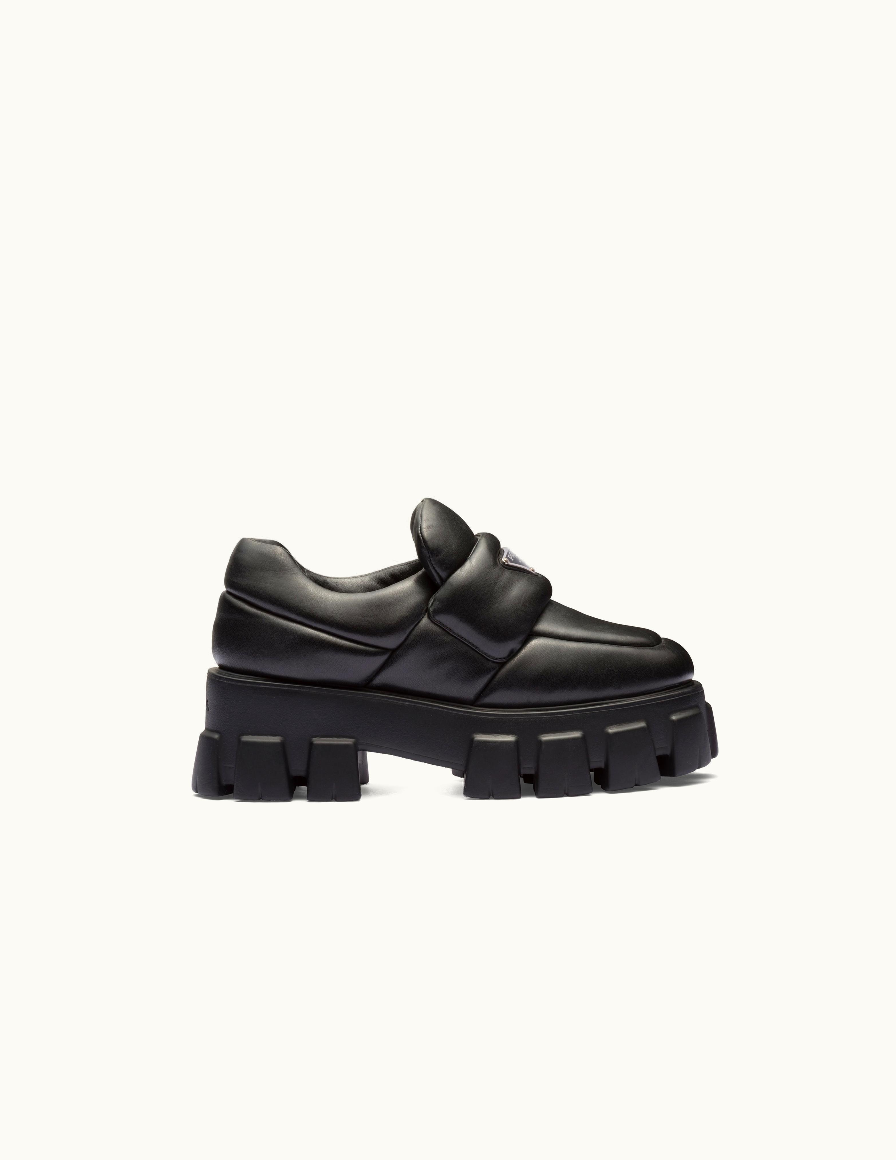 Prada Prada Soft Padded Nappa Leather Loafers
