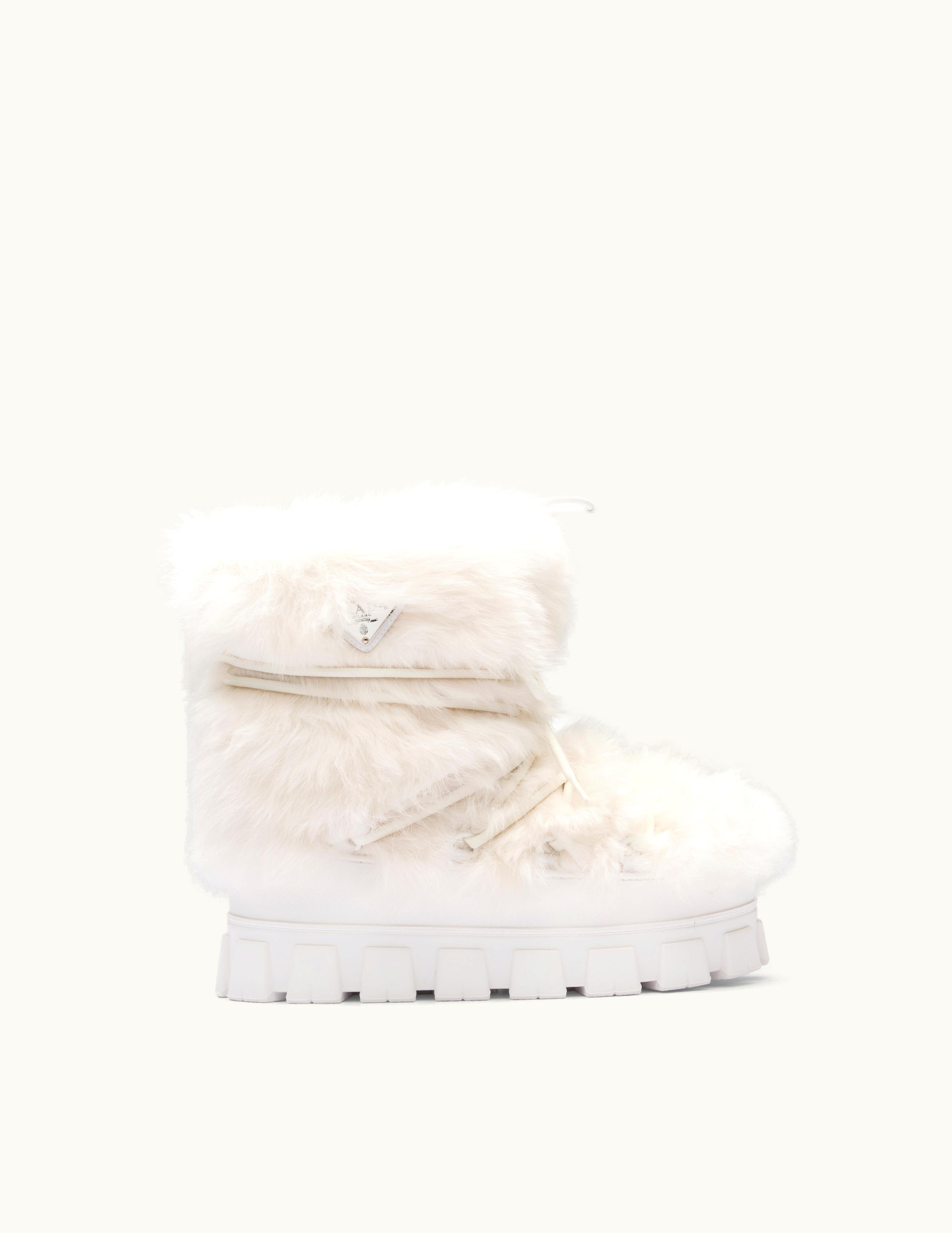 Prada Prada Shearling Apres-Ski Boots UZ0155981