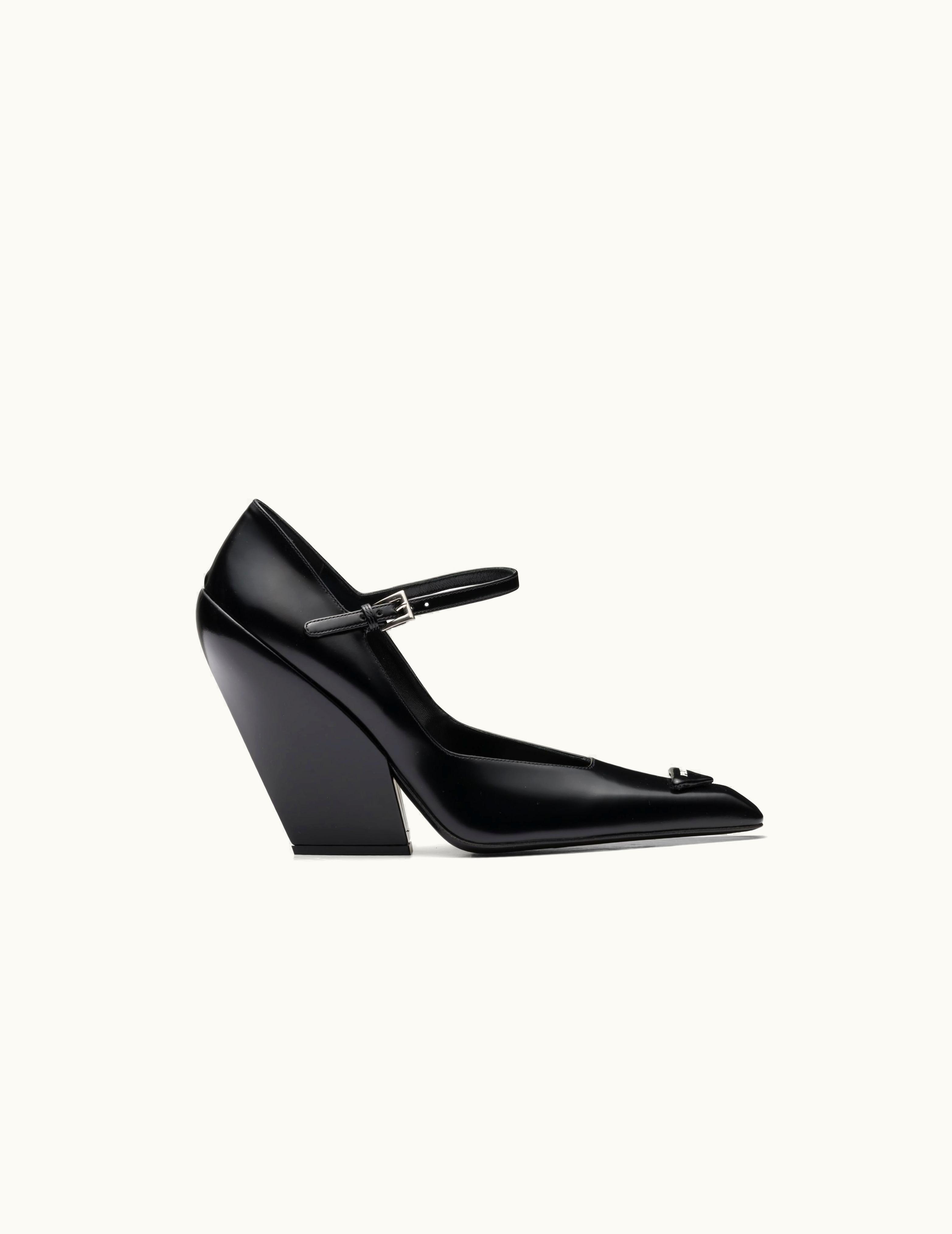 Prada Prada Brushed Leather Pumps UZ0155997
