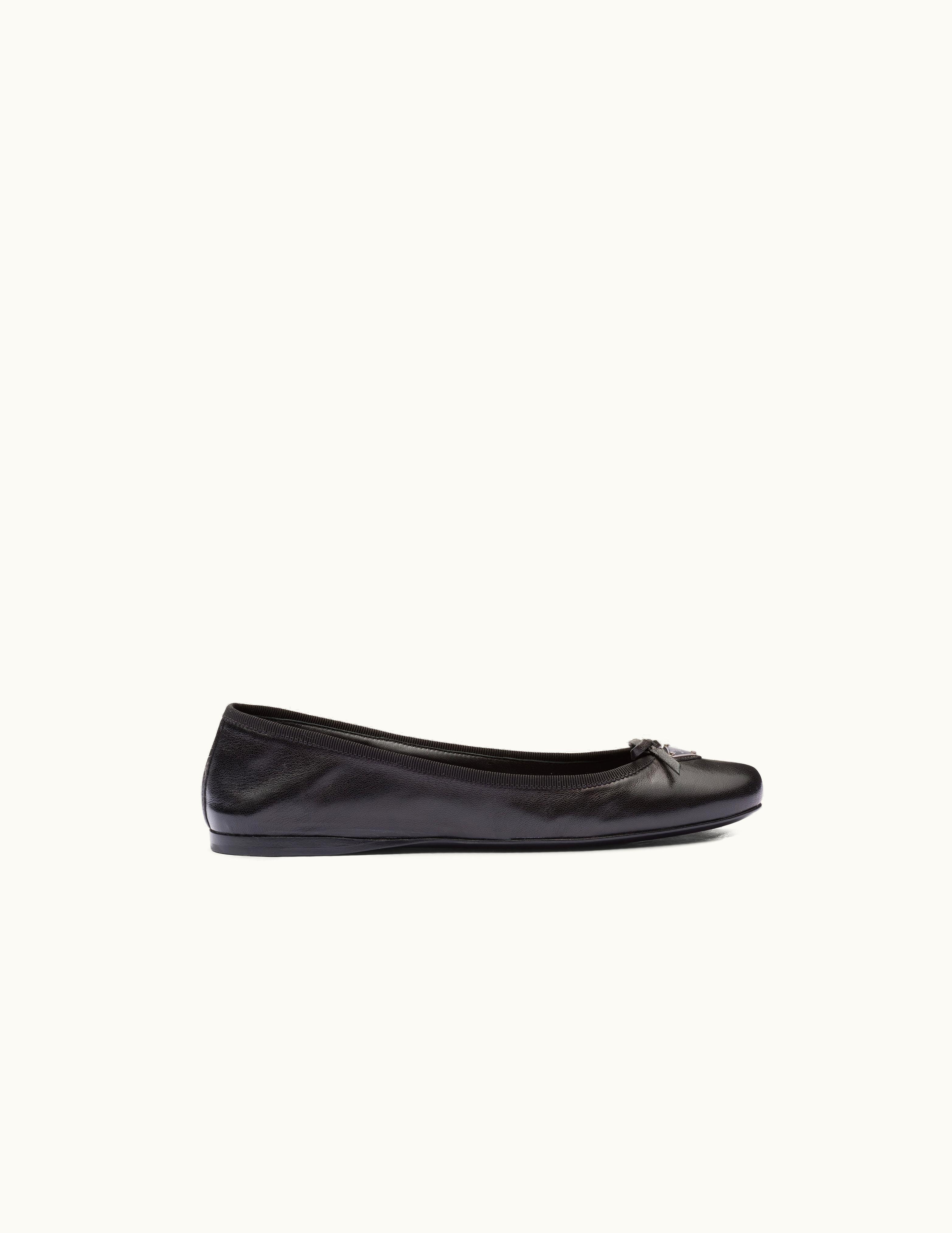 Prada Prada Nappa Leather Ballerinas UZ0156001