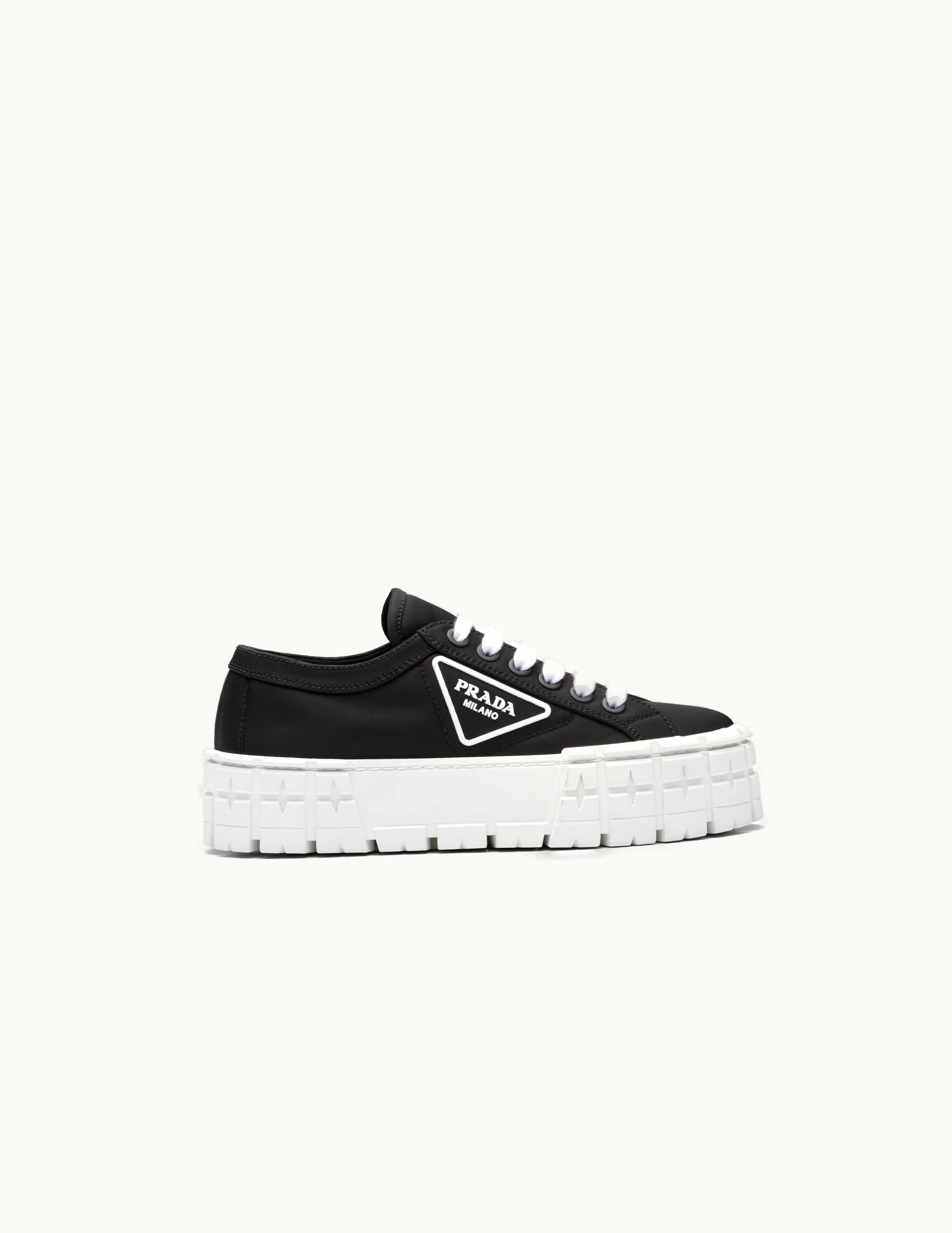 Prada Prada Double Wheel Nylon Gabardine Sneakers UZ0156100