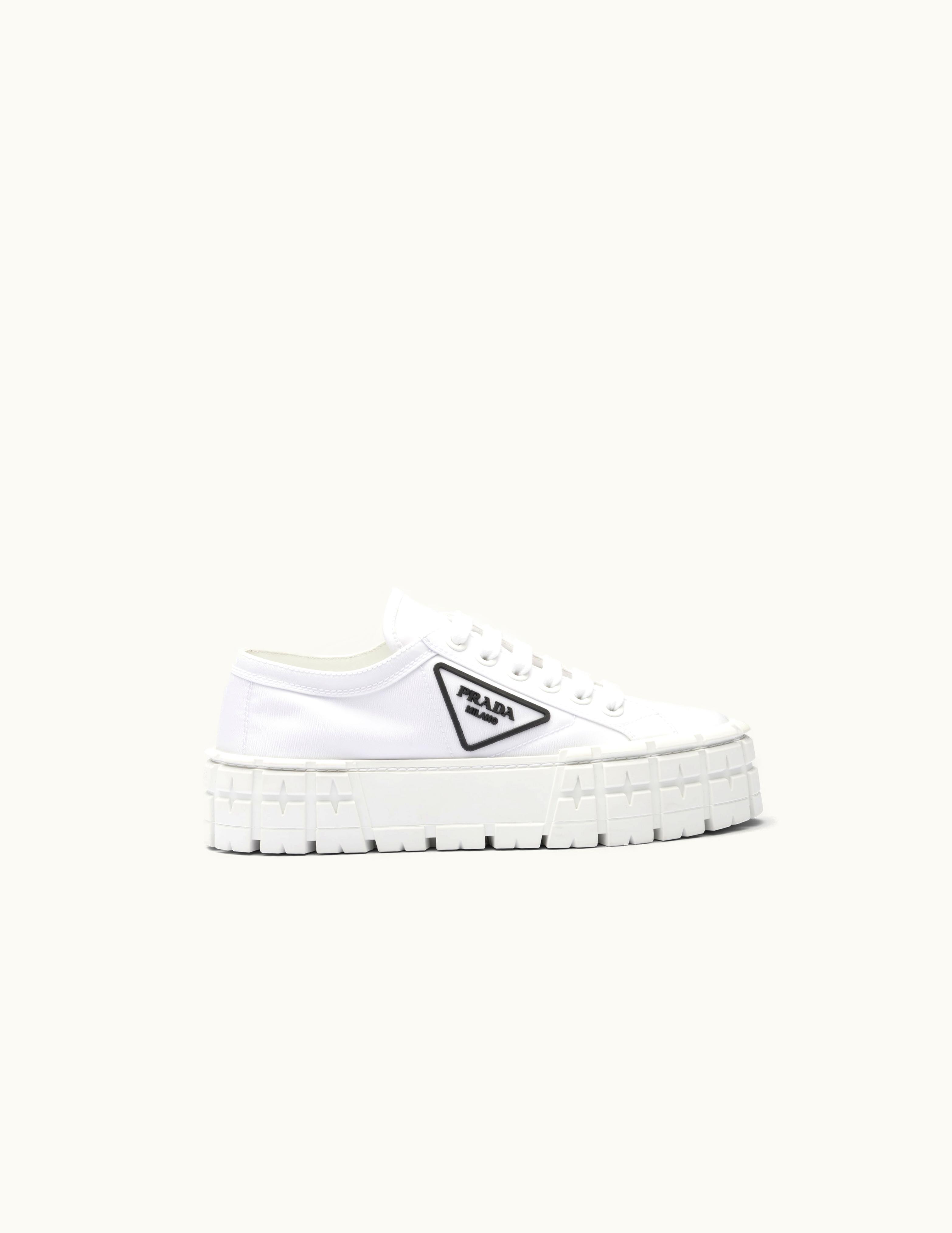 Prada Prada Double Wheel Nylon Gabardine Sneakers UZ0156103