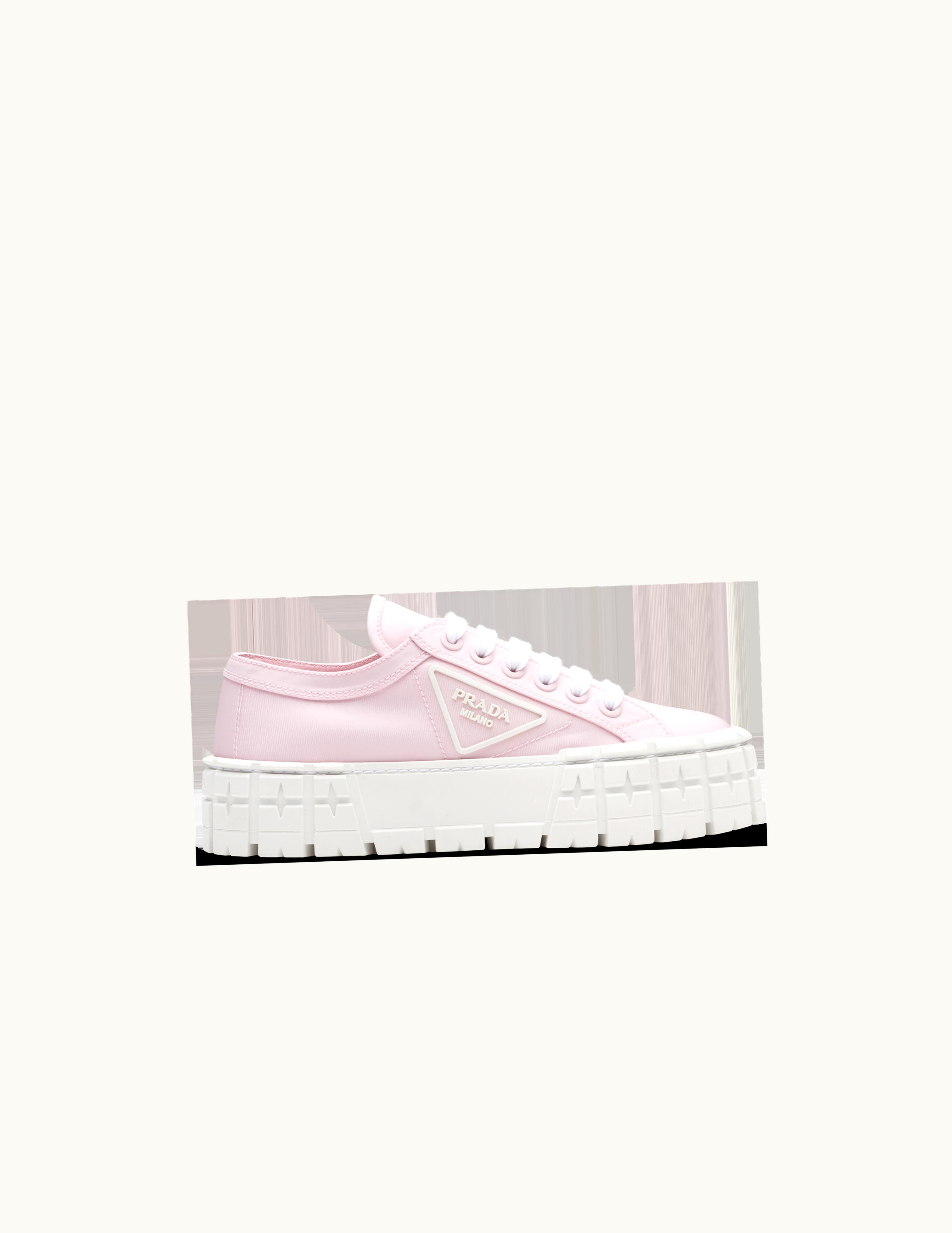 Prada Prada Double Wheel Nylon Gabardine Sneakers UZ0156104