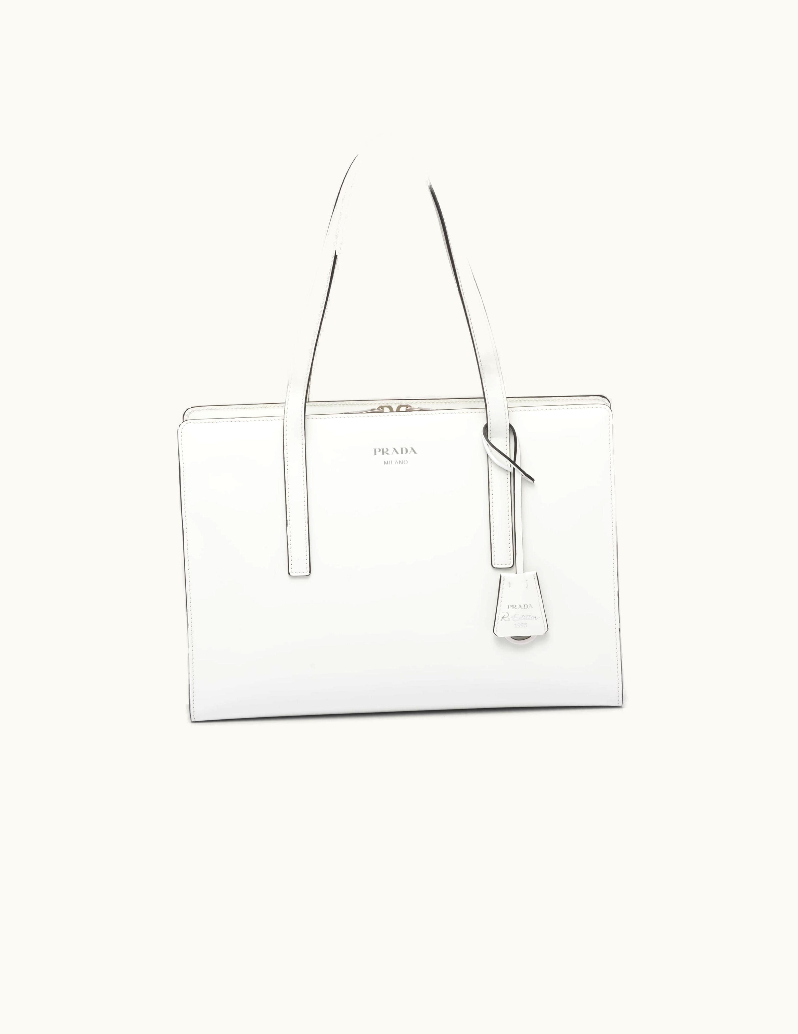 Prada Re-Edition 1995 Brushed-Leather Medium Handbag