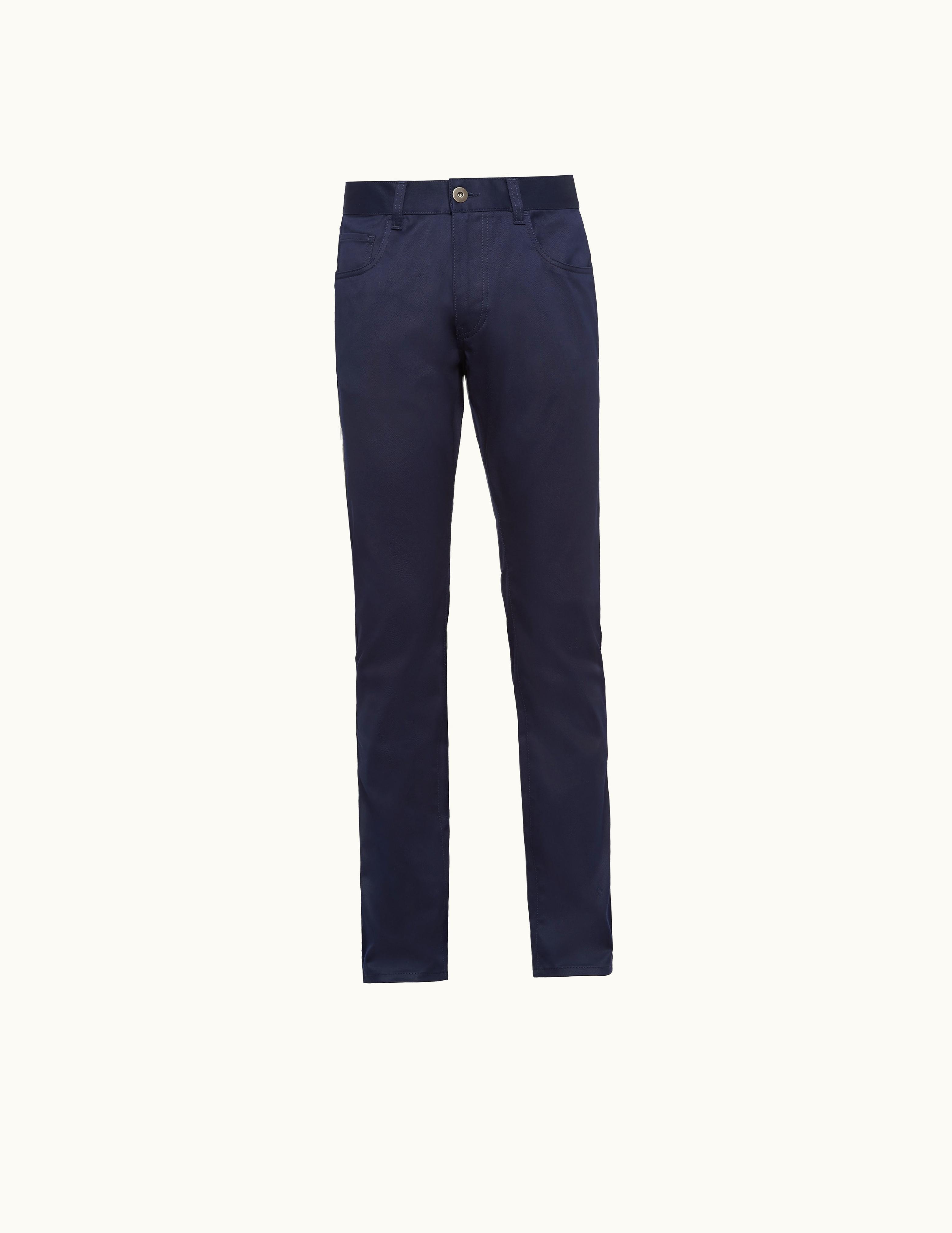 Prada Prada Five-Pocket Stretch Drill Jeans UZ0156339