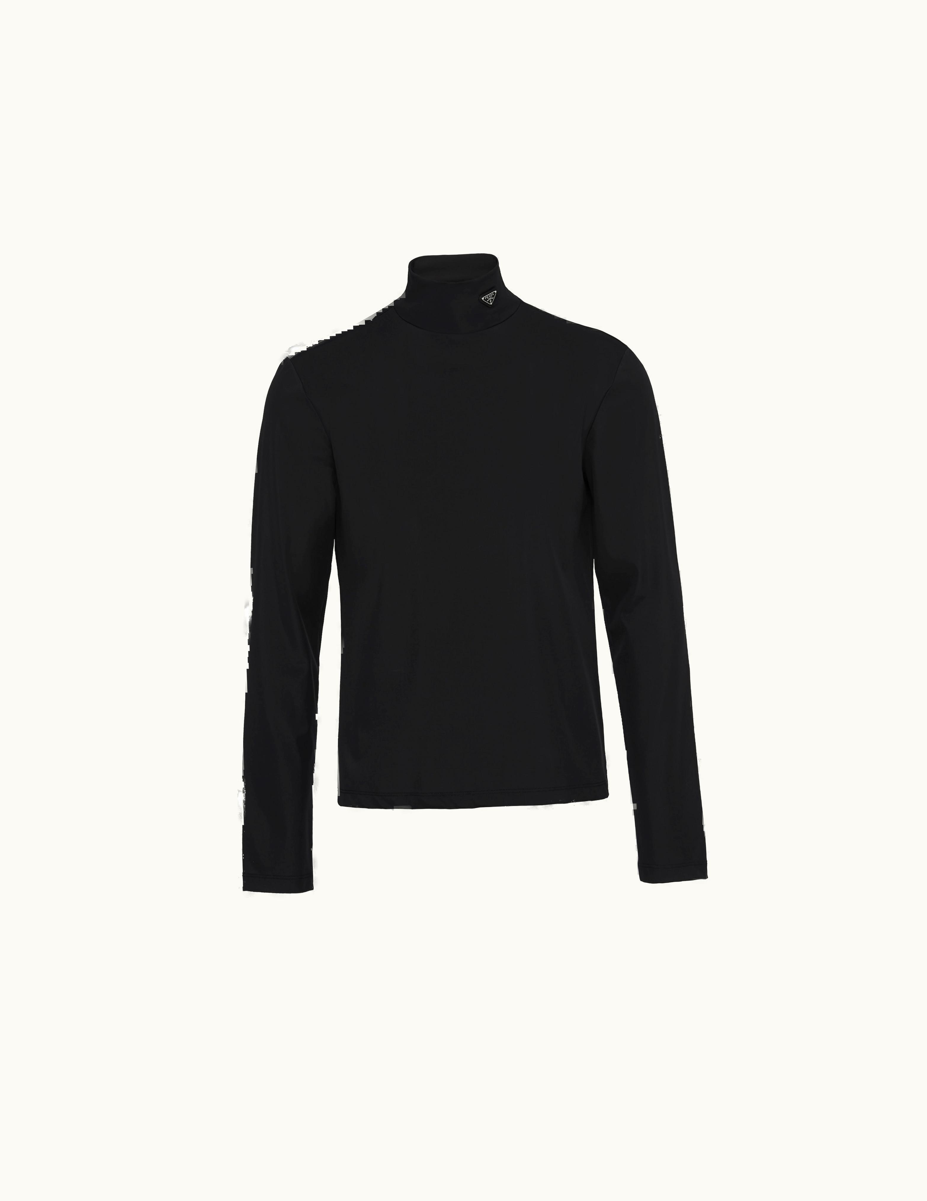 Prada Prada Stretch Cotton Turtleneck UZ0156340
