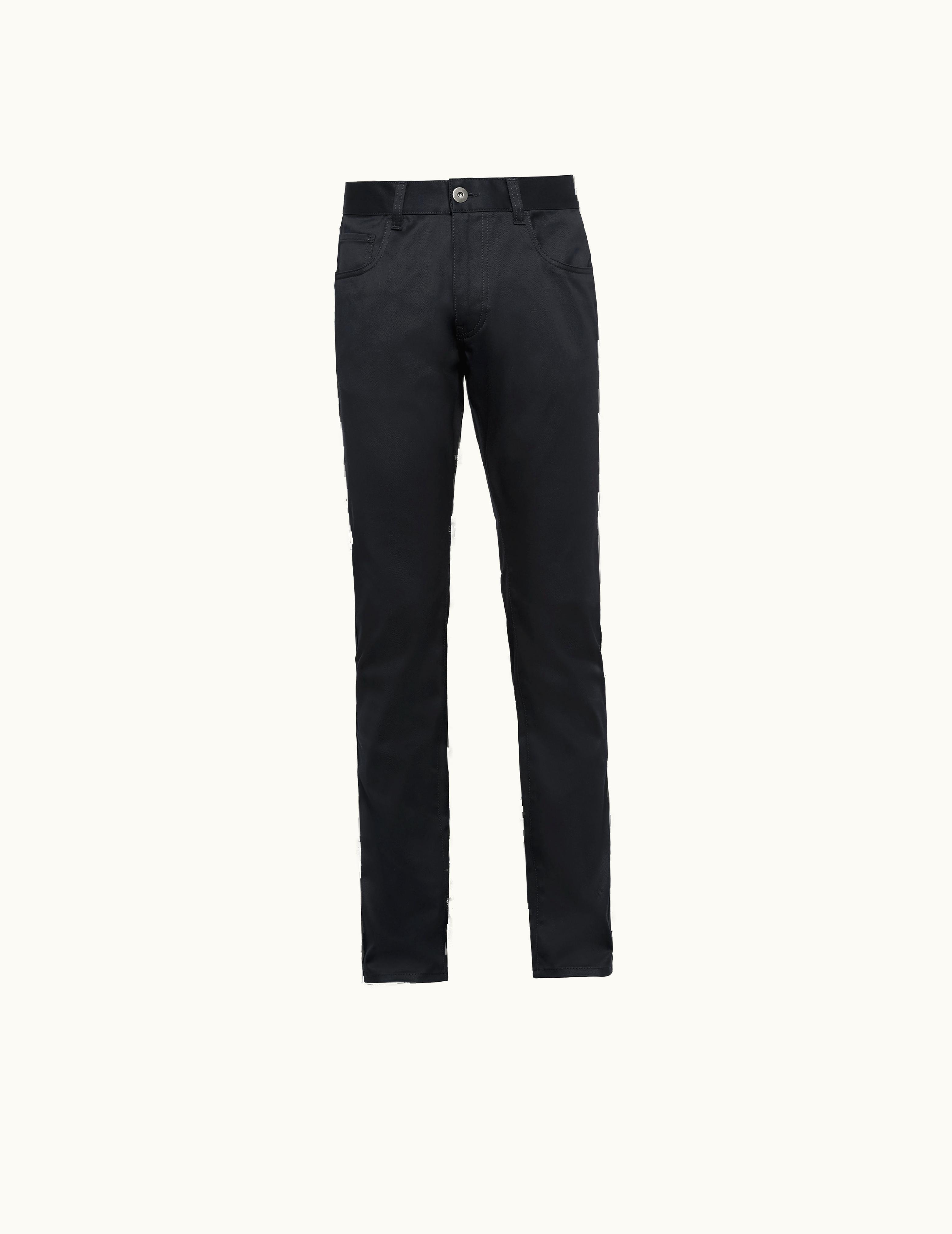 Prada Prada Five-Pocket Stretch Drill Jeans UZ0156341