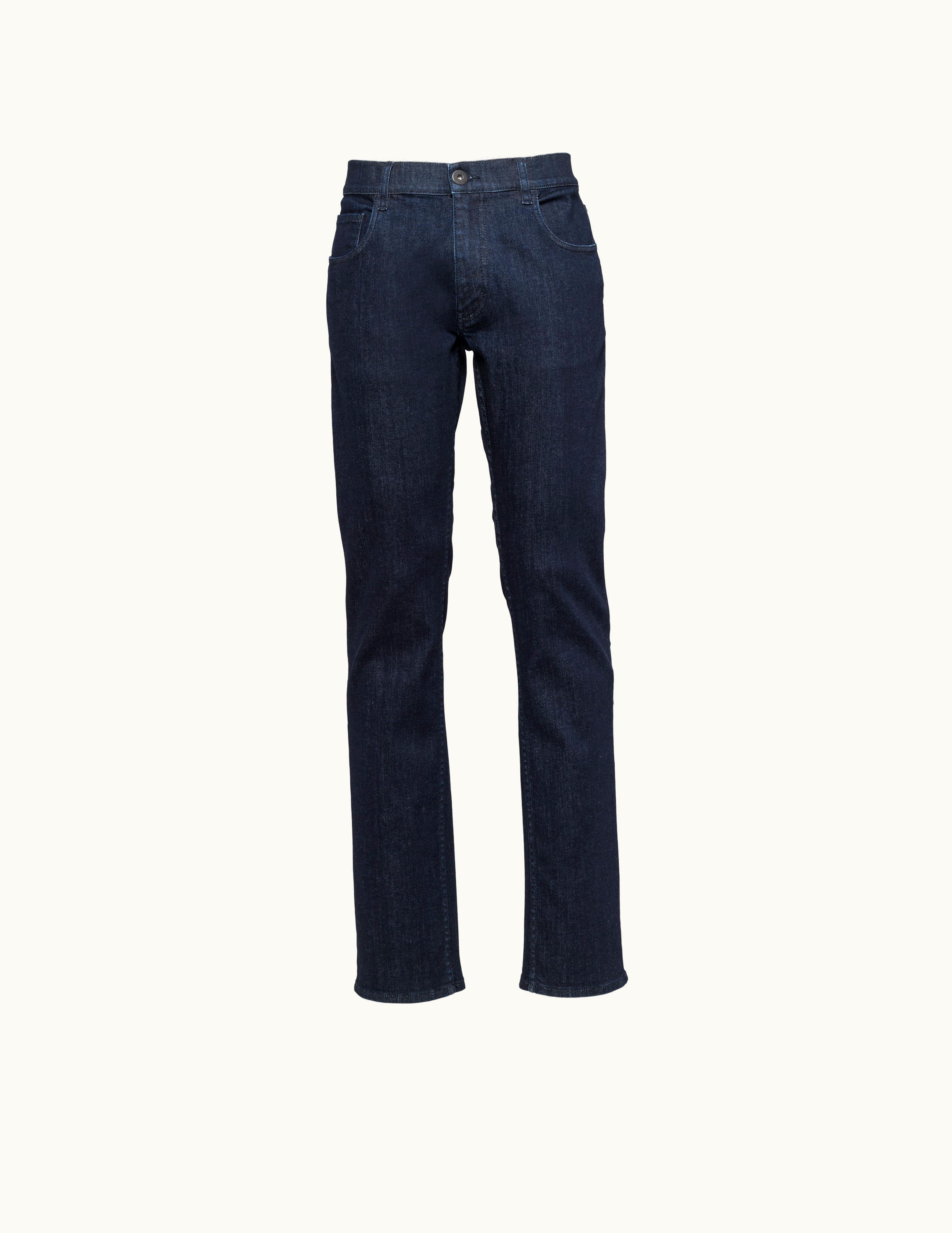 Prada Prada Five-Pocket Stretch-Denim Trousers