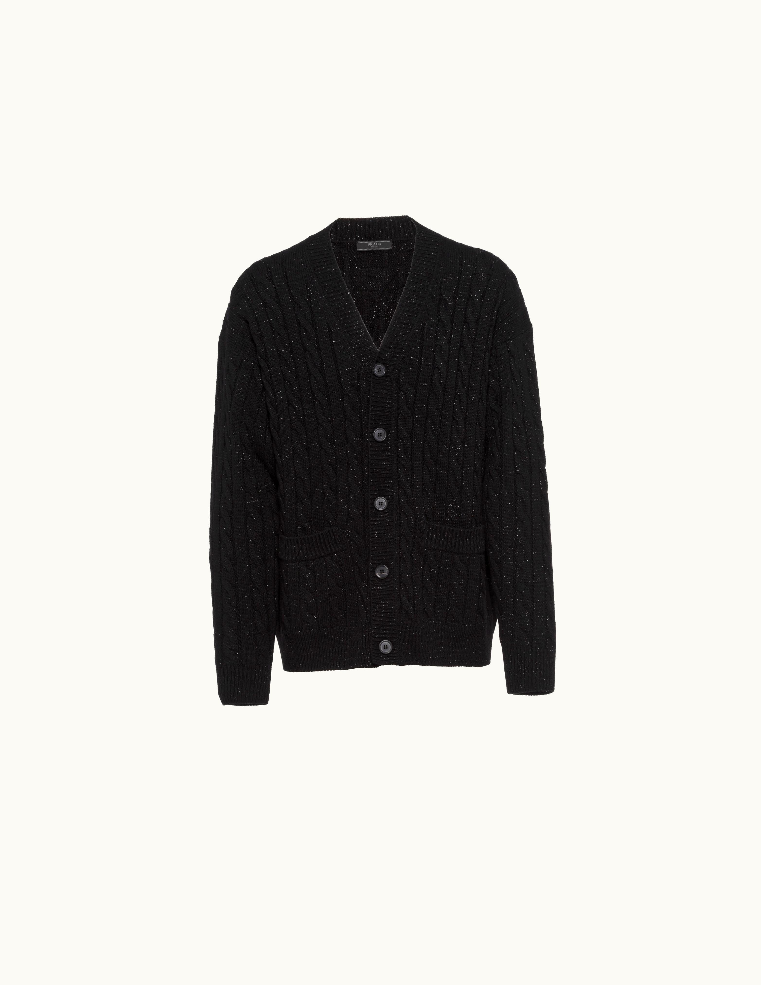 Prada Prada Wool And Cashmere Cardigan
