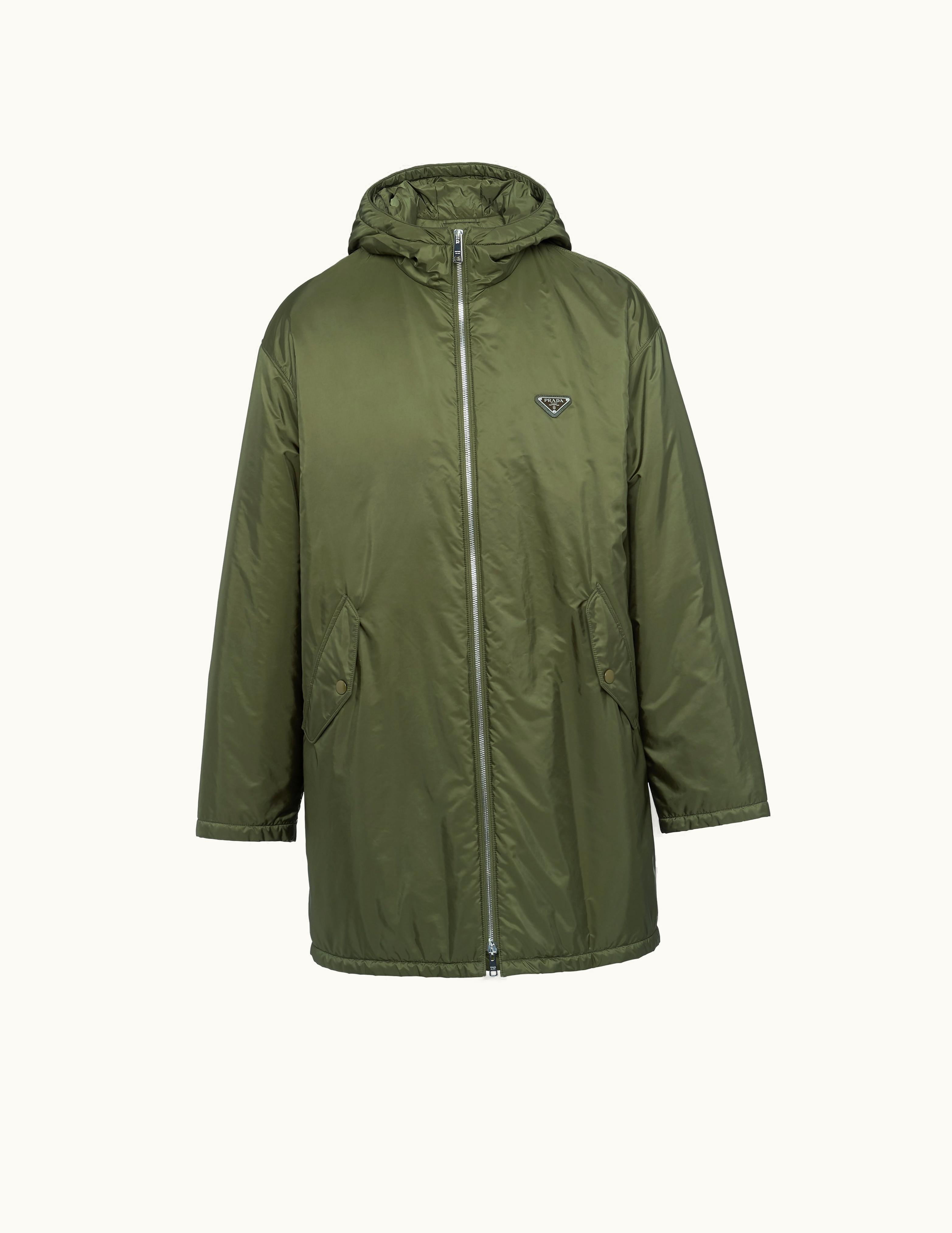 Prada Prada Long Re-Nylon Raincoat