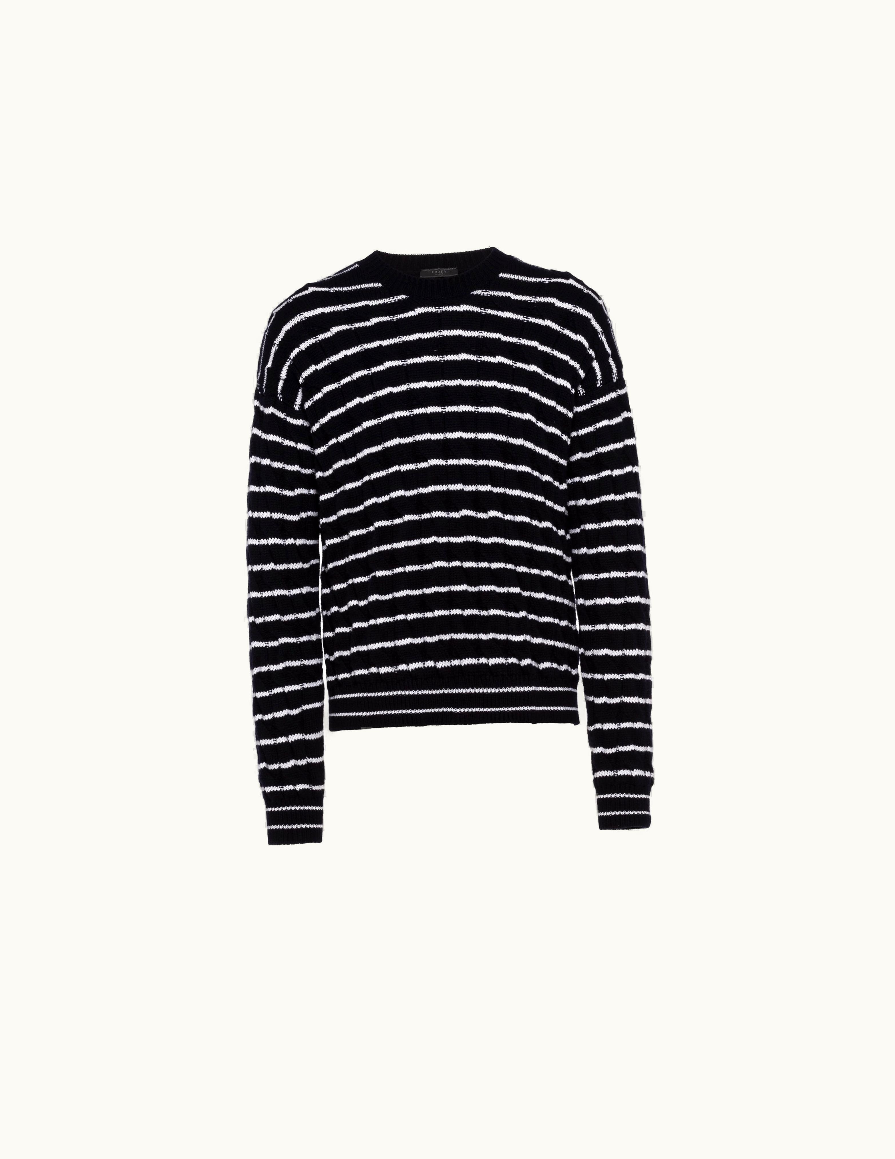 Prada Prada Cashmere Crew-Neck Sweater UZ0156354