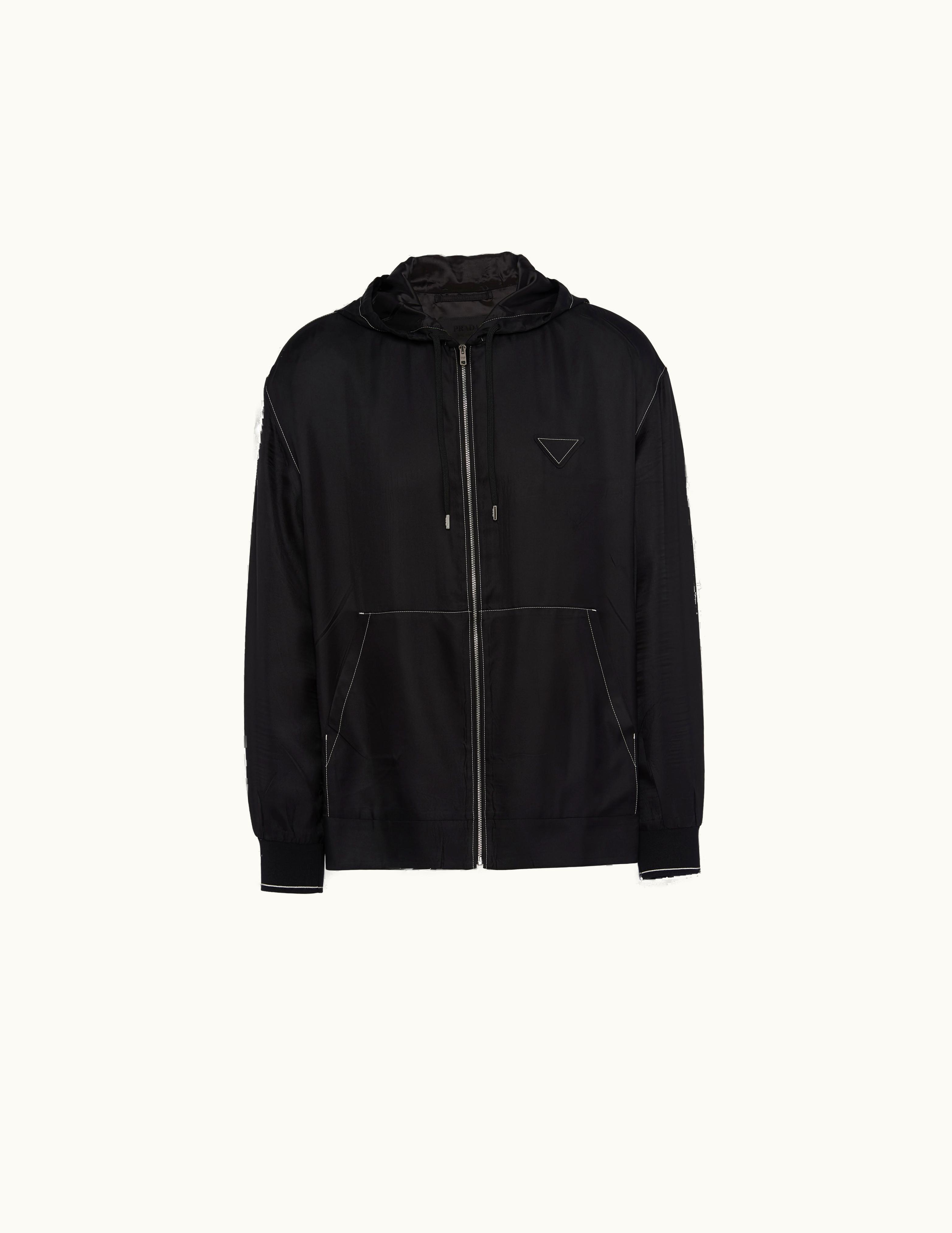 Prada Prada Silk Blouson Jacket