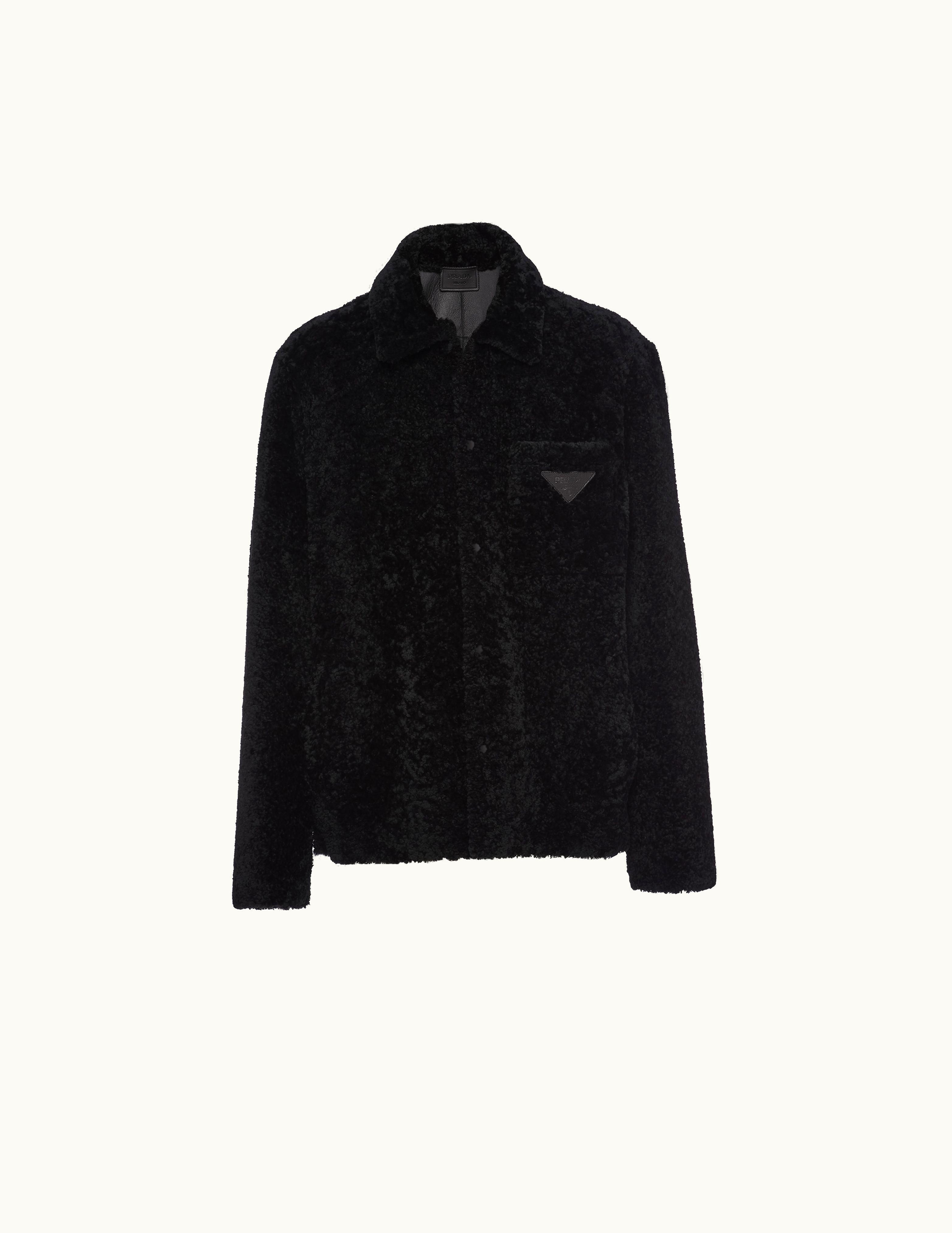 Prada Prada Shearling Blouson Jacket