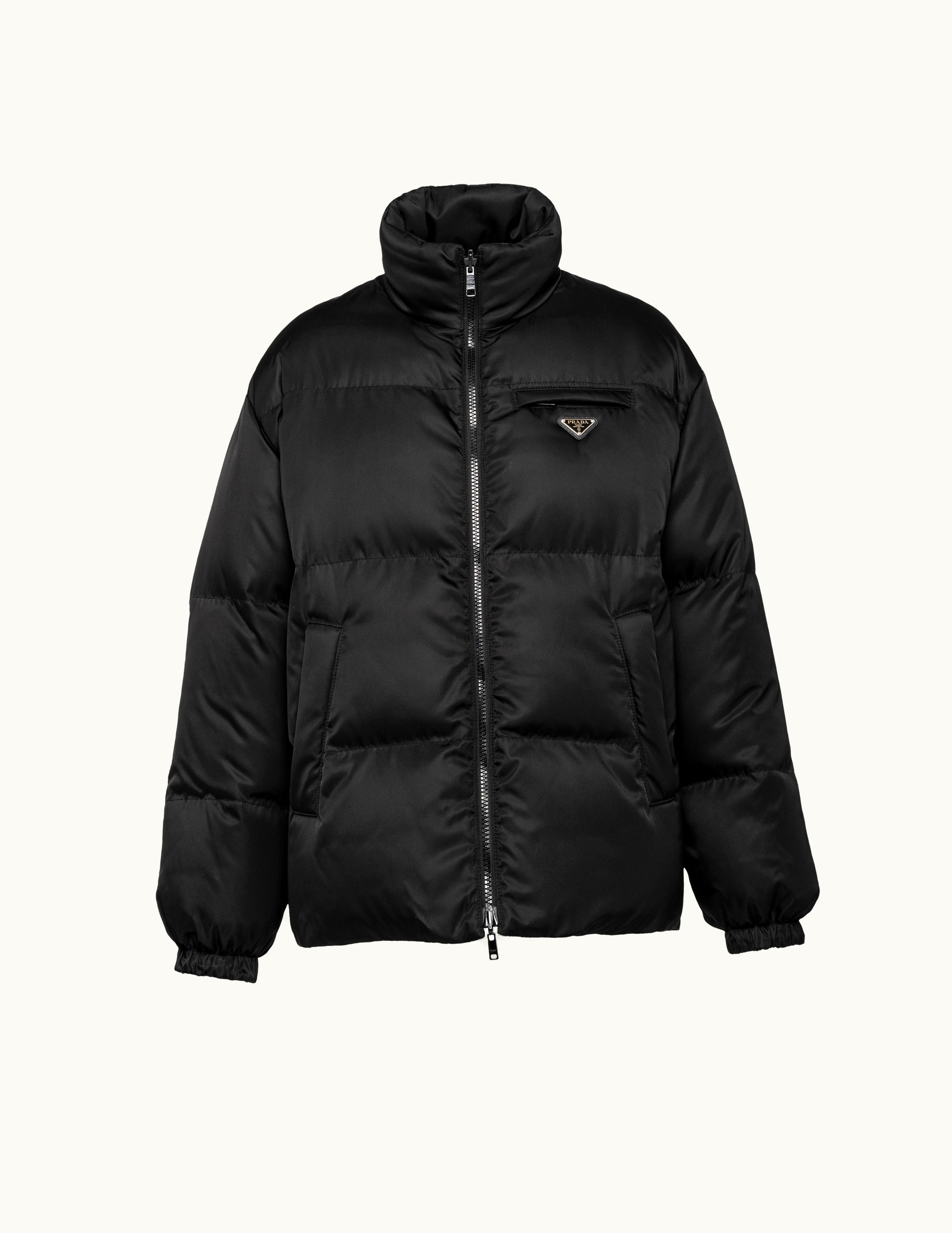 Prada Prada Medium-Length Re-Nylon Down Jacket