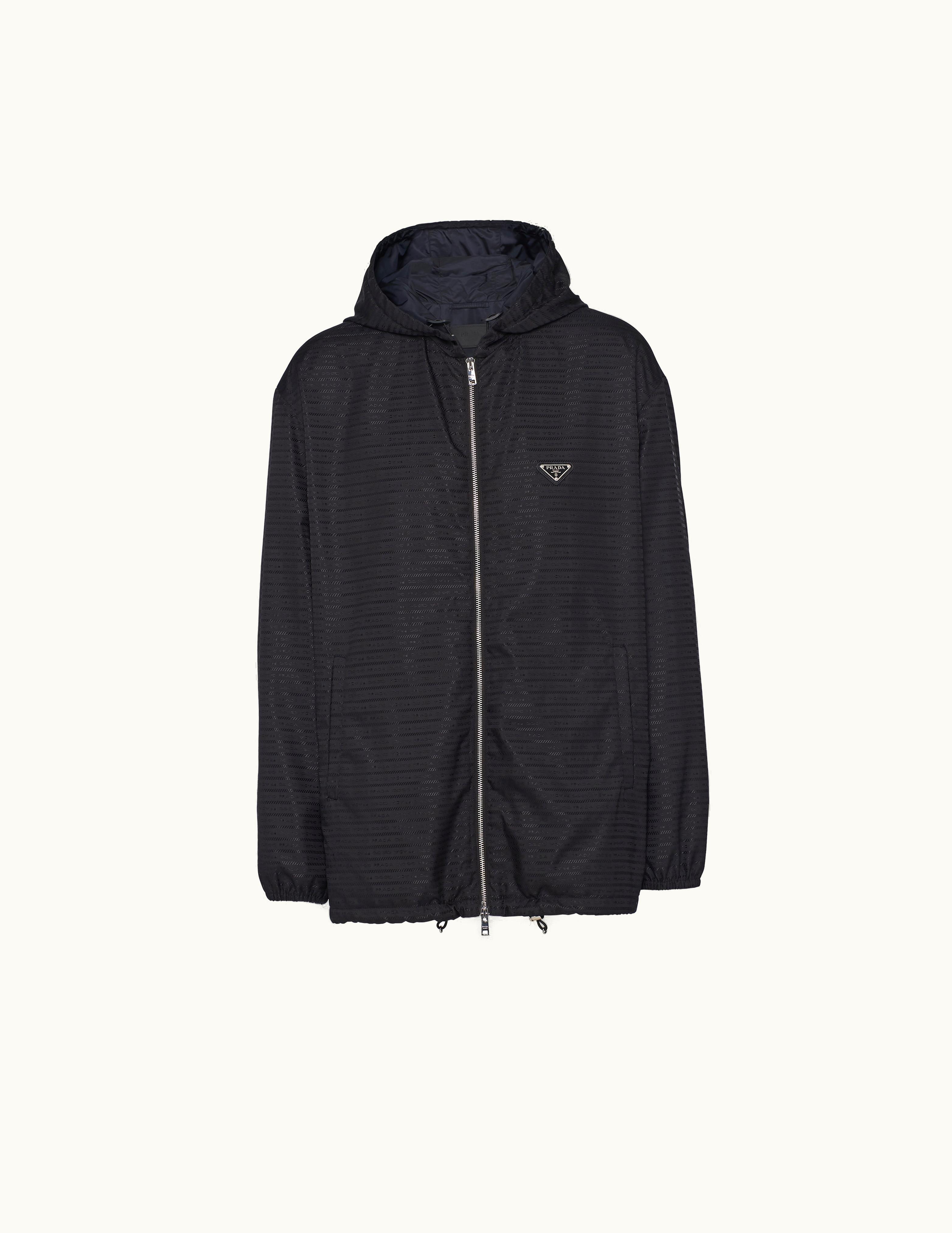 Prada Prada Re-Nylon Hooded Jacket UZ0156417