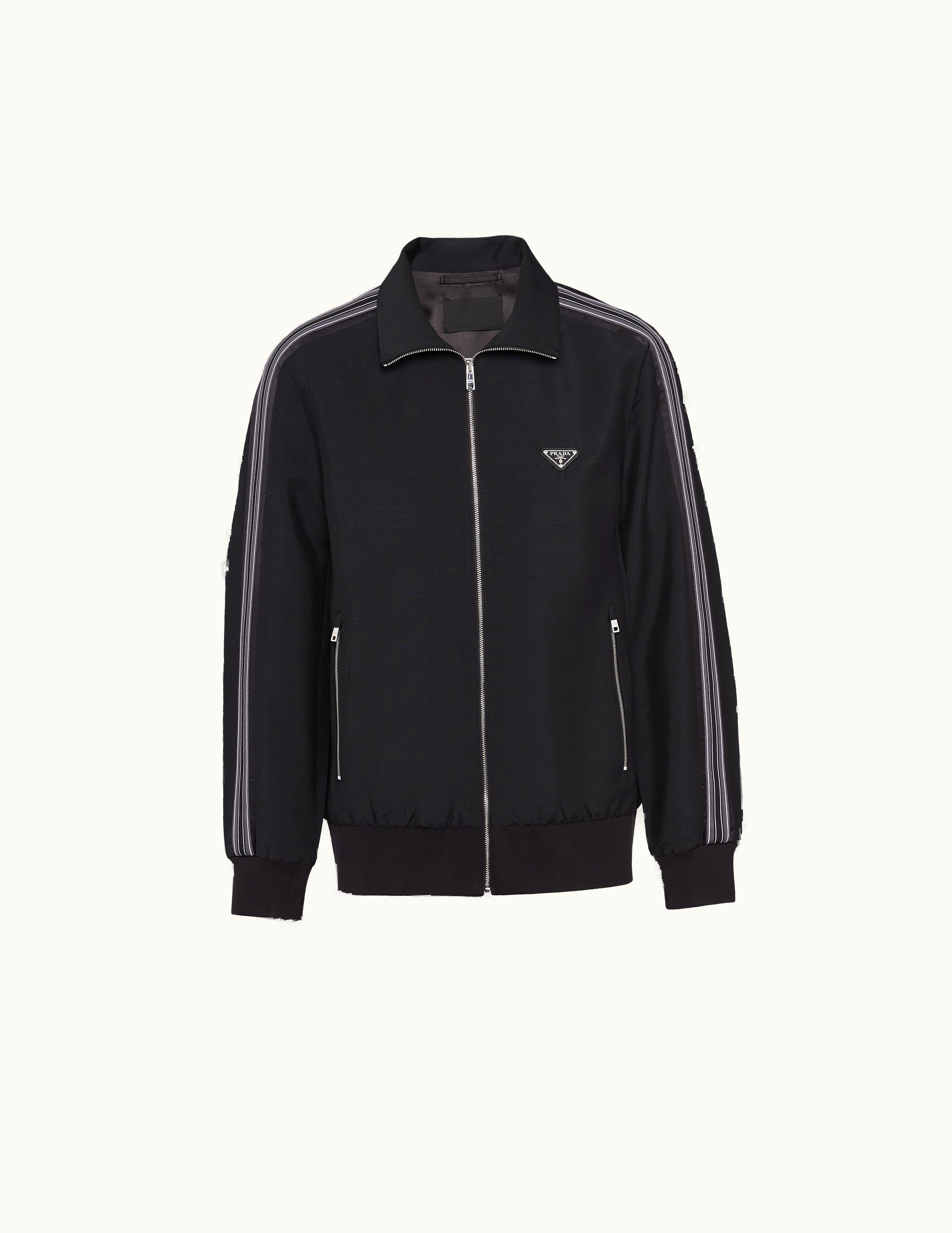 Prada Prada Wool And Mohair Blouson Jacket