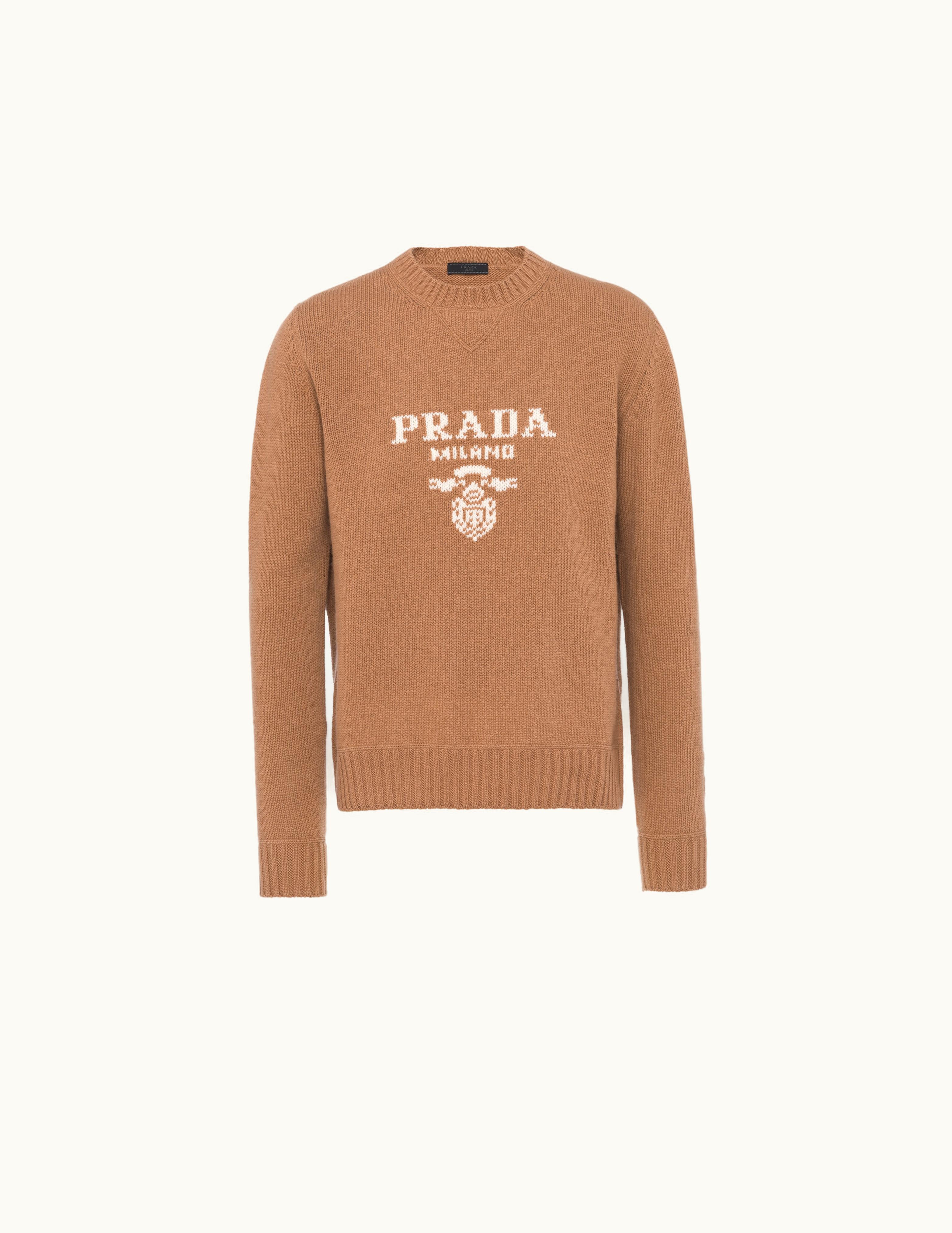 Prada Prada Wool And Cashmere Crew-Neck Sweater UZ0156452