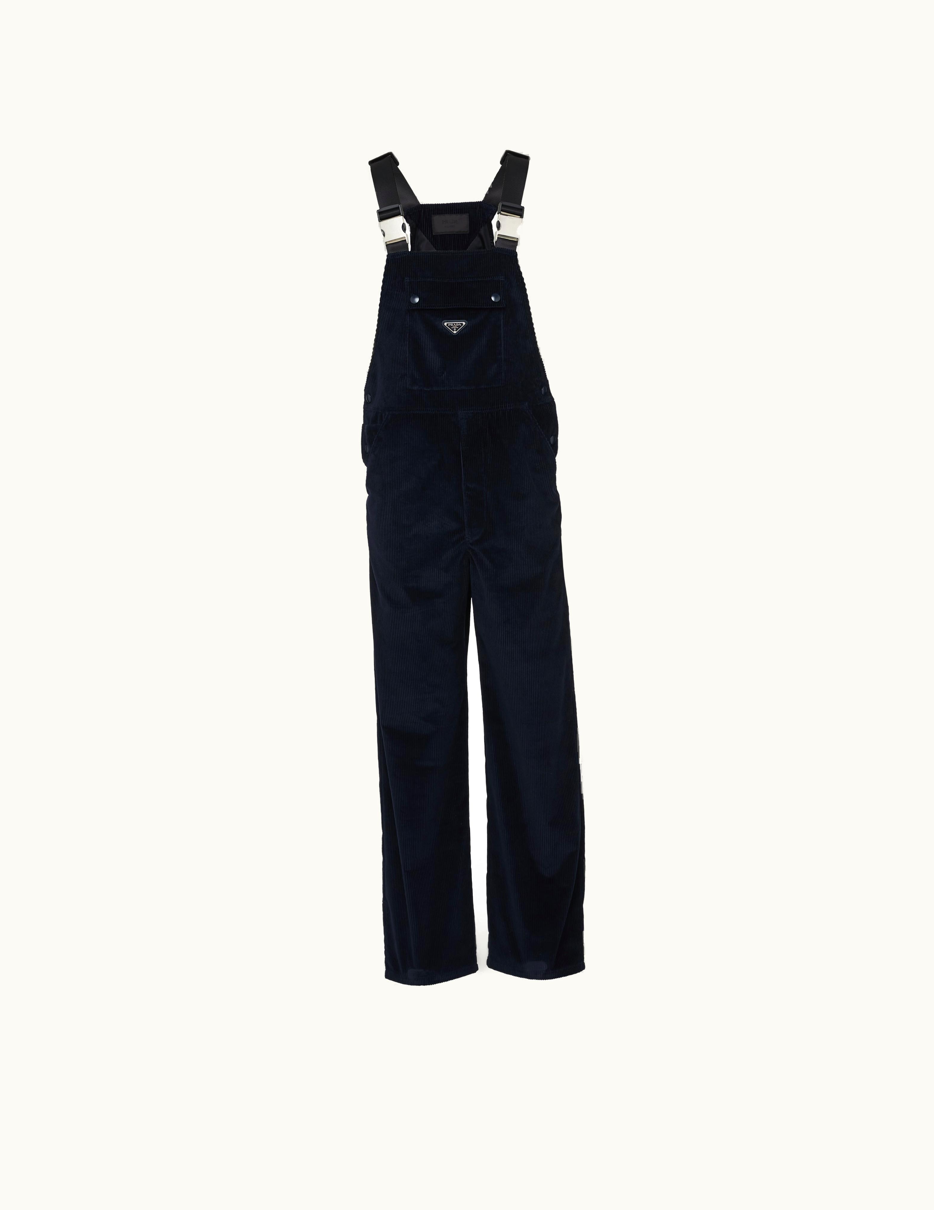 Prada Prada Corduroy Overalls