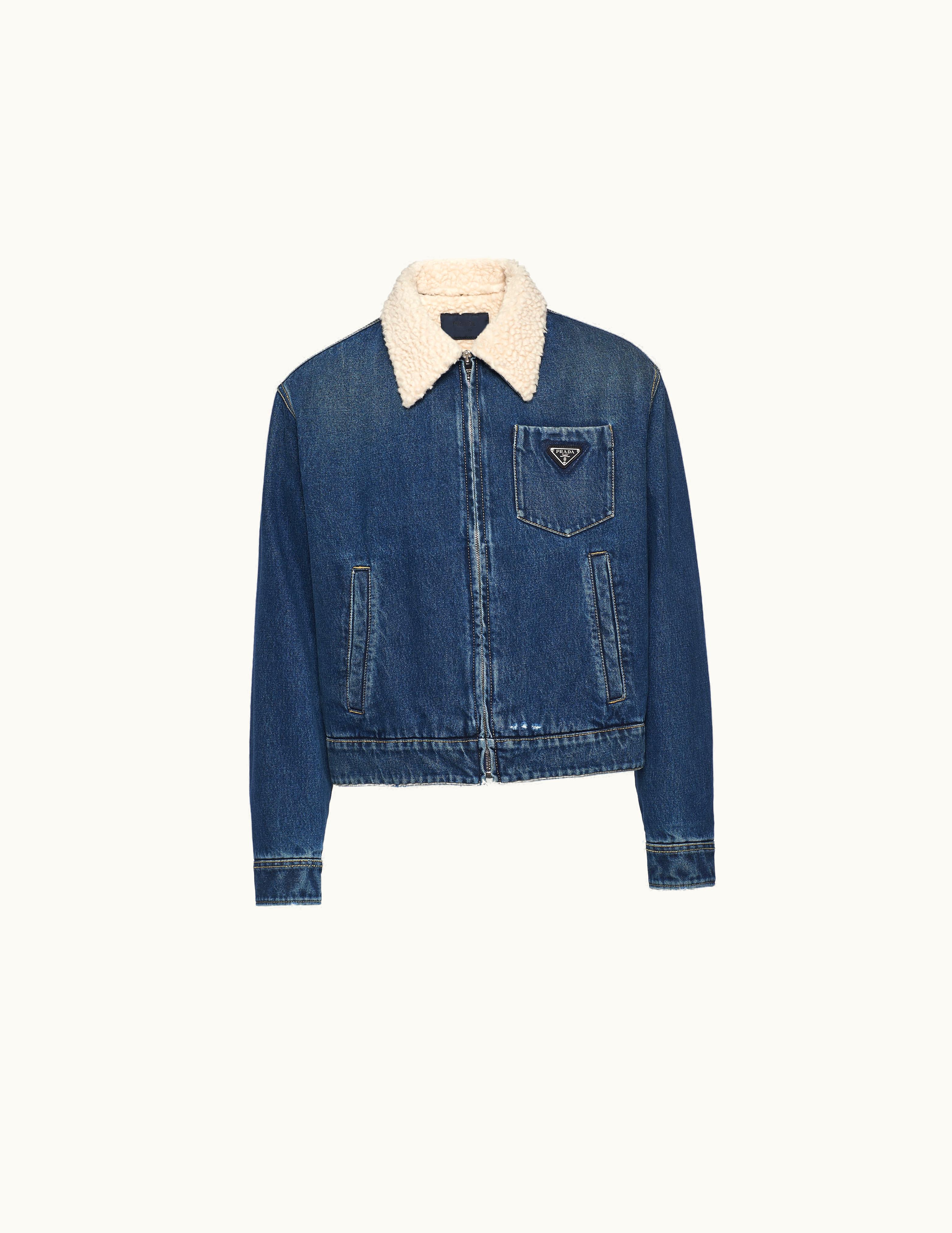 Prada Prada Padded Denim Jacket