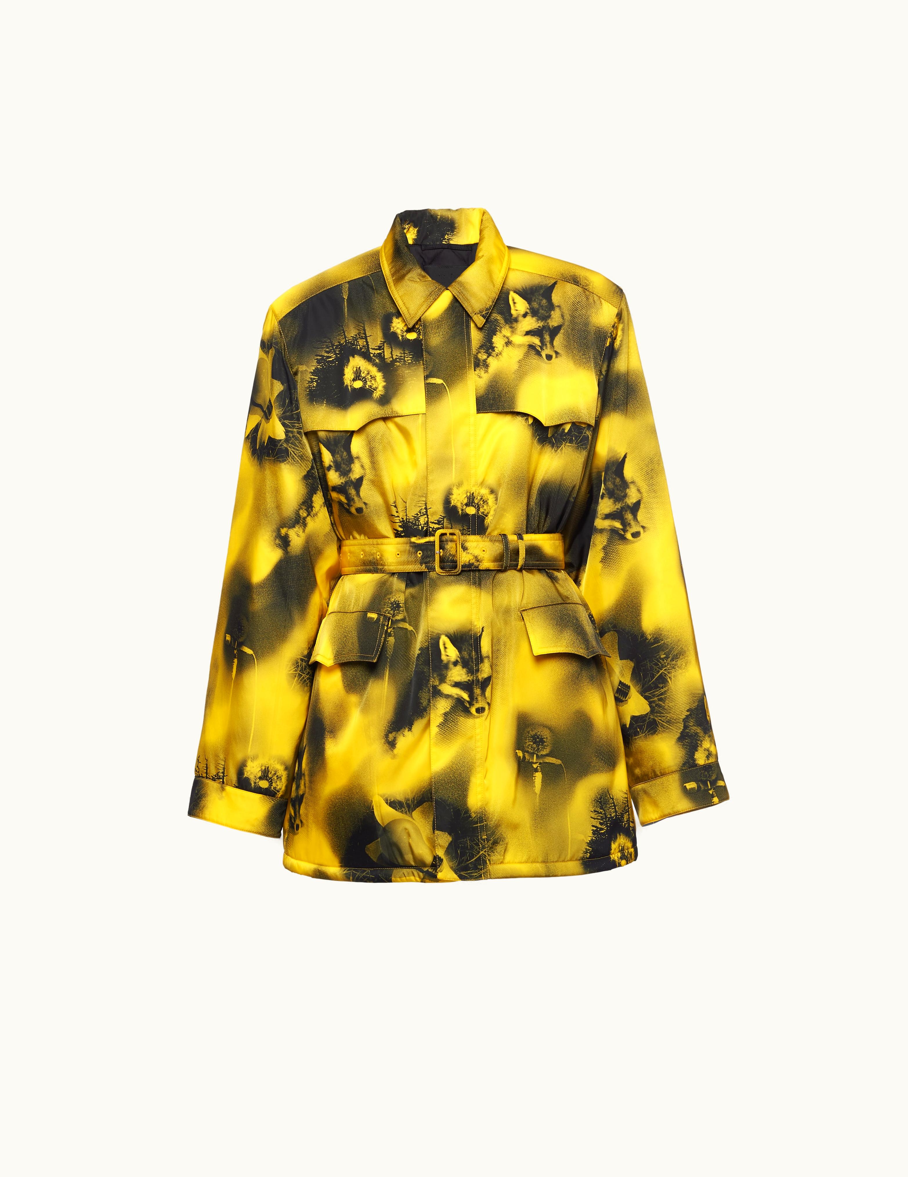 Prada Prada Printed Re-Nylon Parka