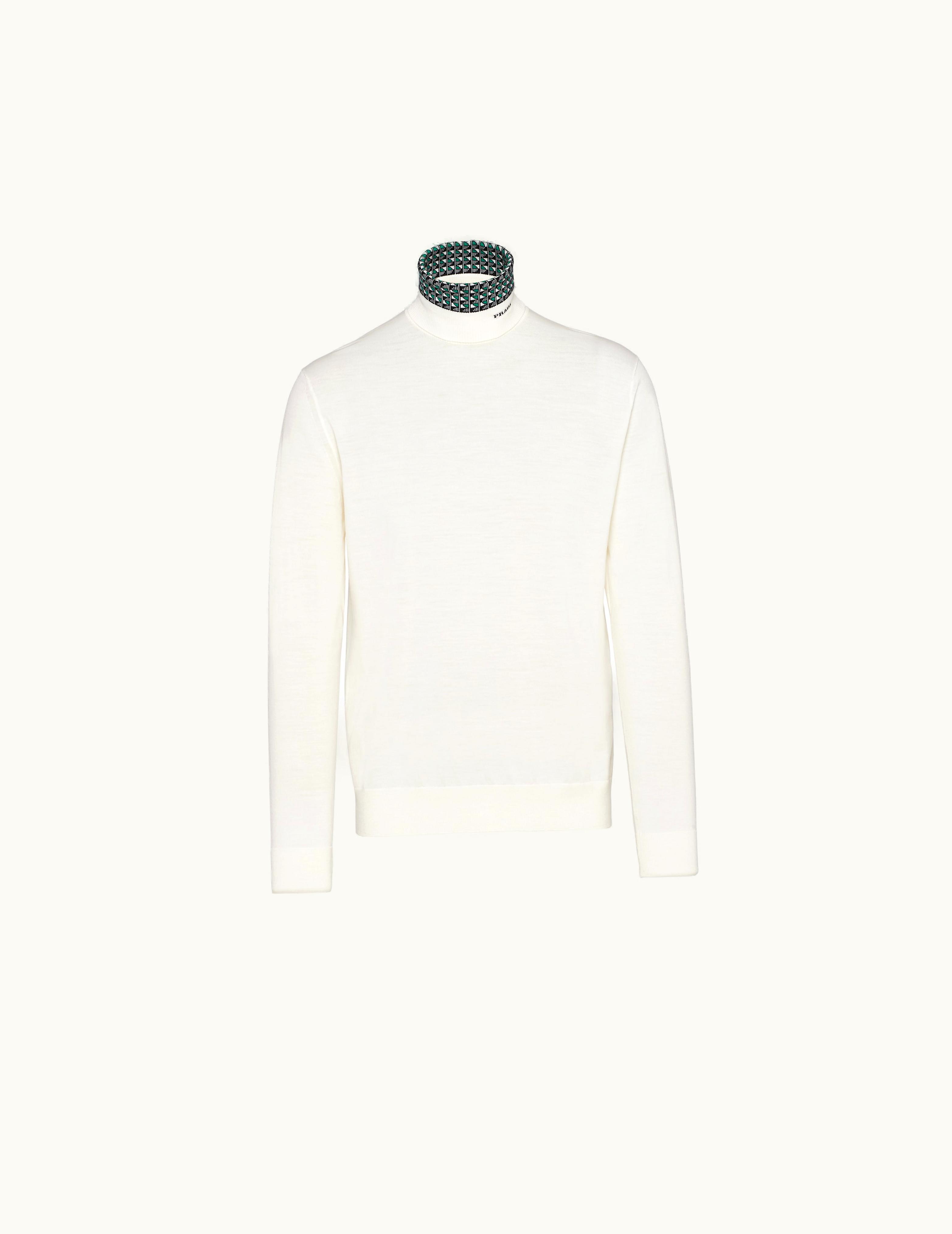 Prada Prada Superfine Wool Turtleneck