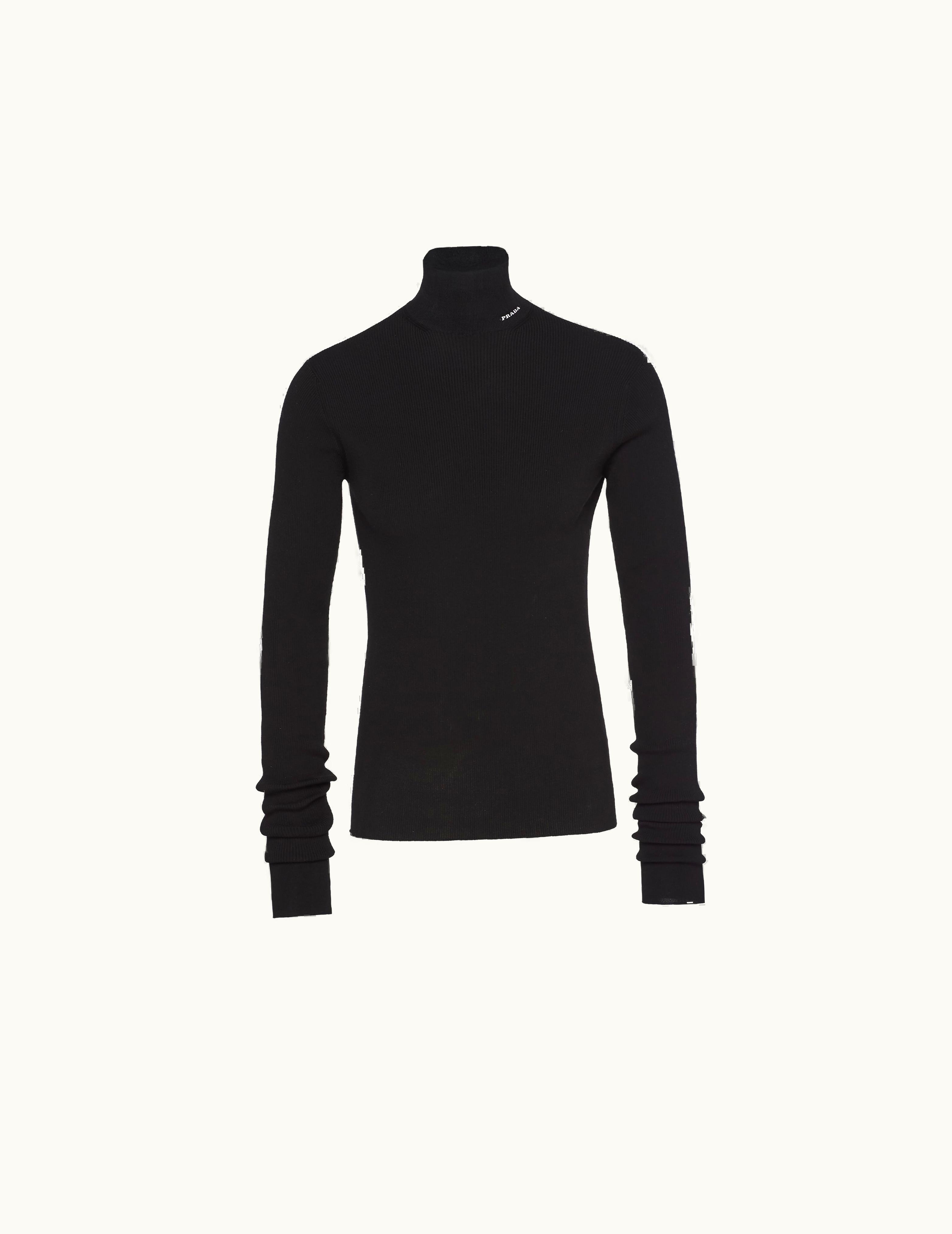 Prada Prada Cotton Turtleneck Sweater UZ0156557