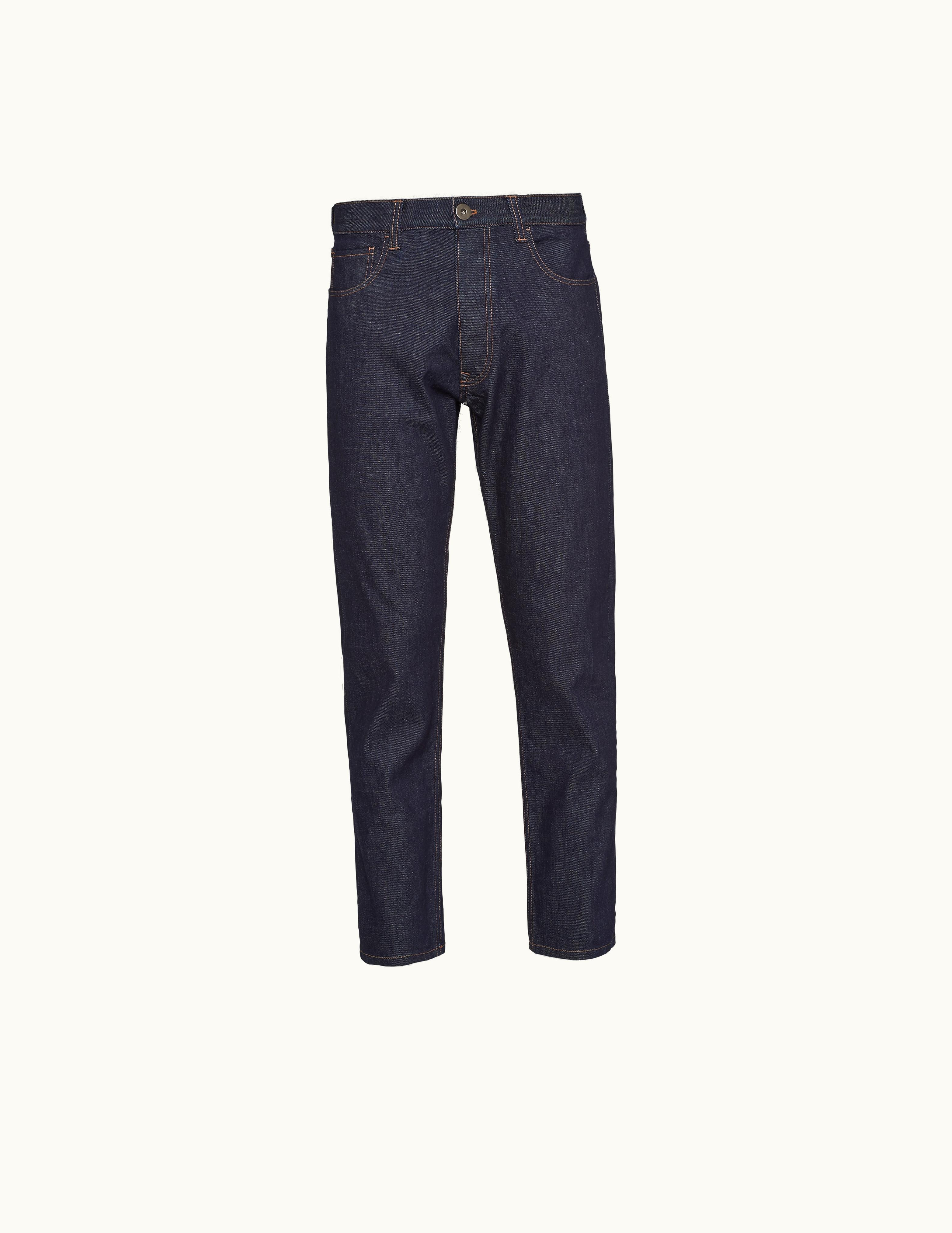 Prada Prada Five-Pocket Comfort Denim Jeans UZ0156562