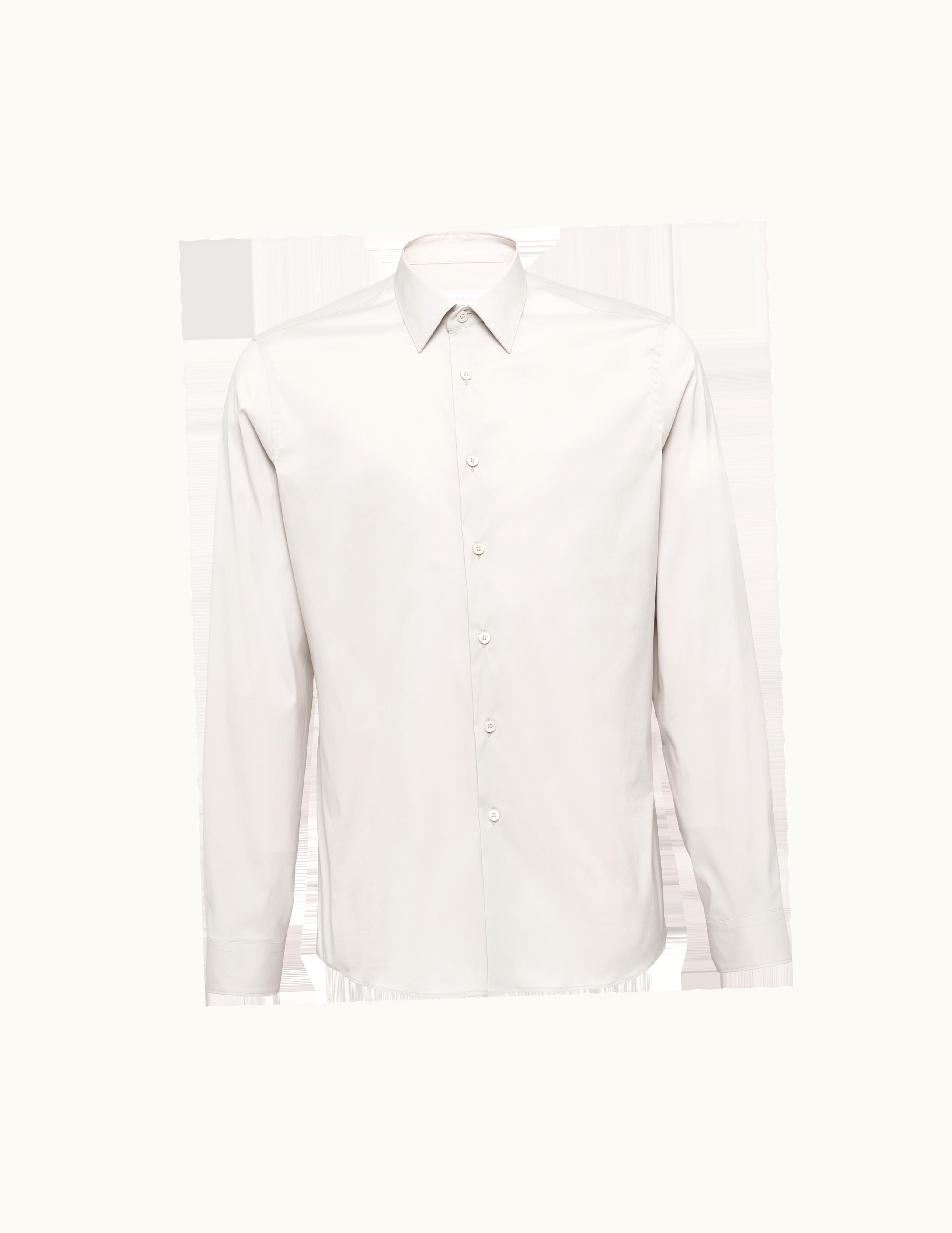 Prada Prada Stretch Poplin Shirt UZ0156566