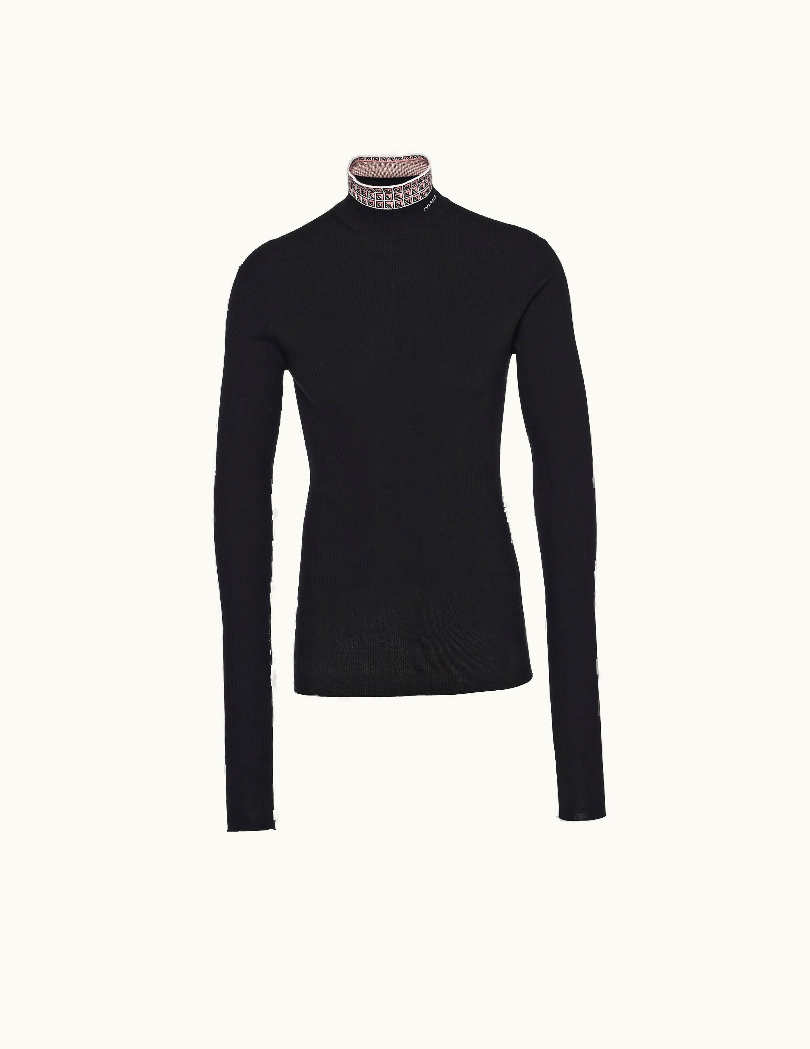 Prada Prada Cotton Turtleneck Sweater UZ0156567